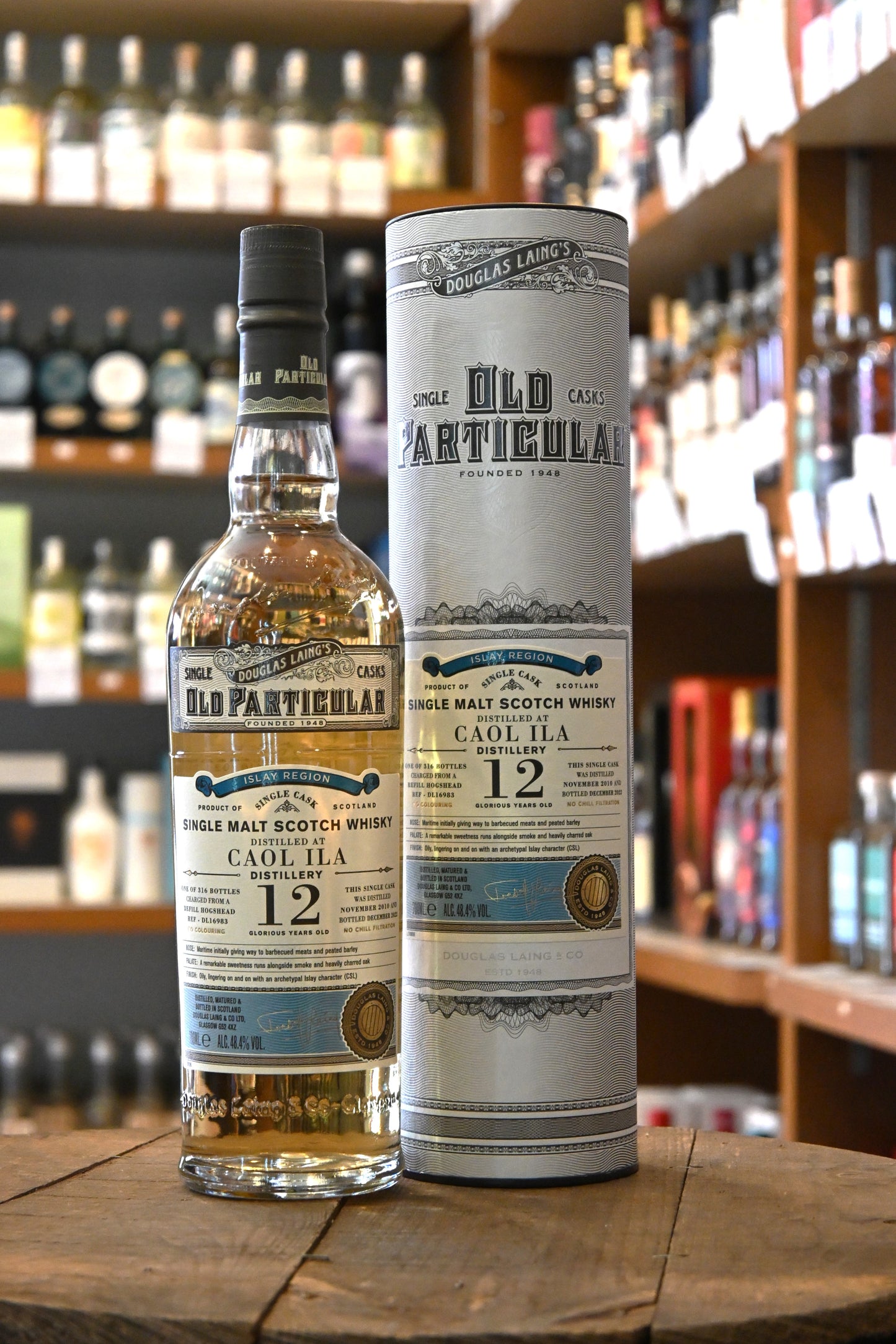 カリラ 2010 12年 ダグラスレイン オールド パティキュラー CAOL ILA 2010 Aged 12 Years DOUGLAS LAIN OLD PARTICULAR