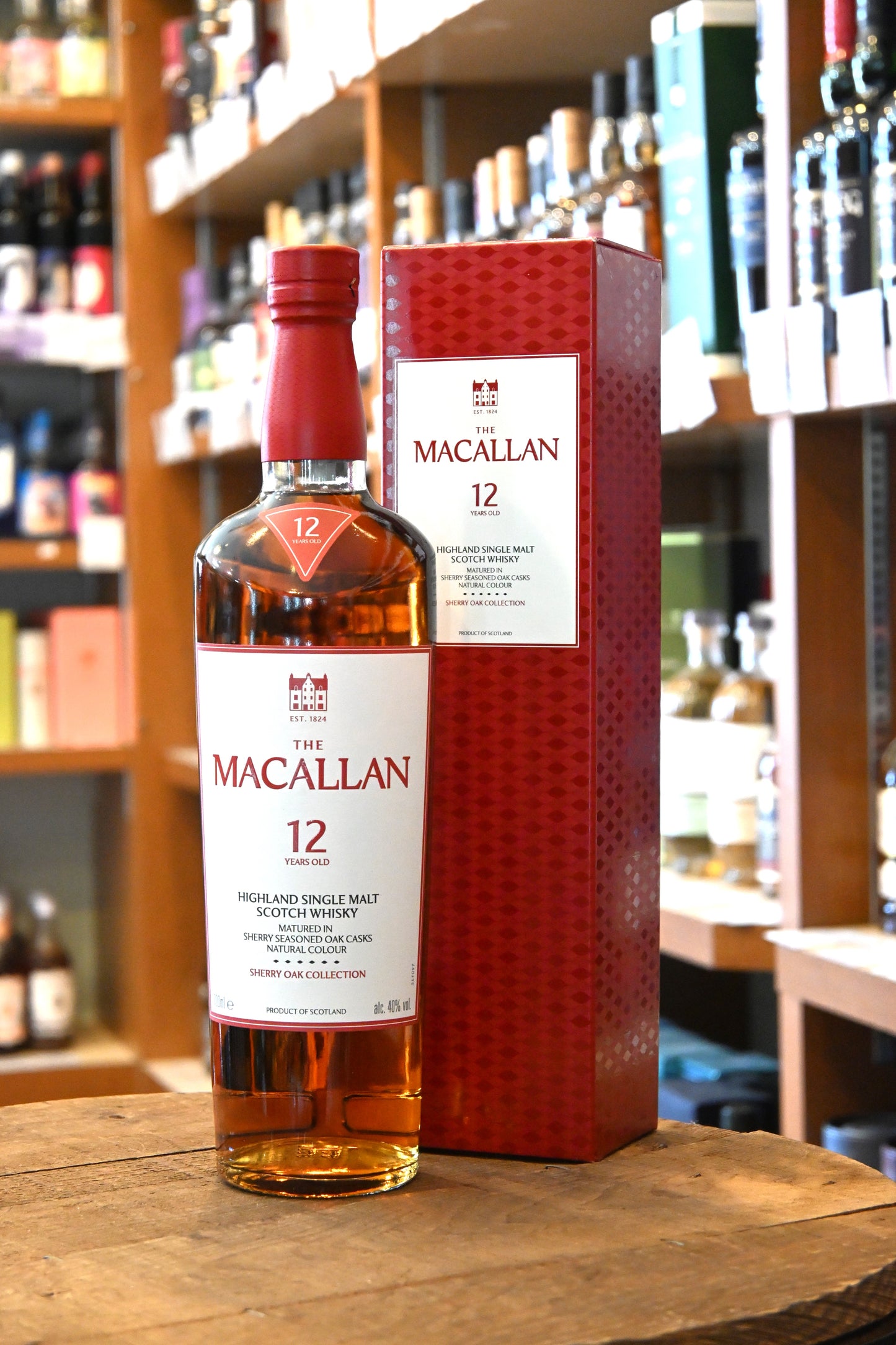 マッカラン シェリーオーク12年 The Macallan Sherry Oak 12 Years Old