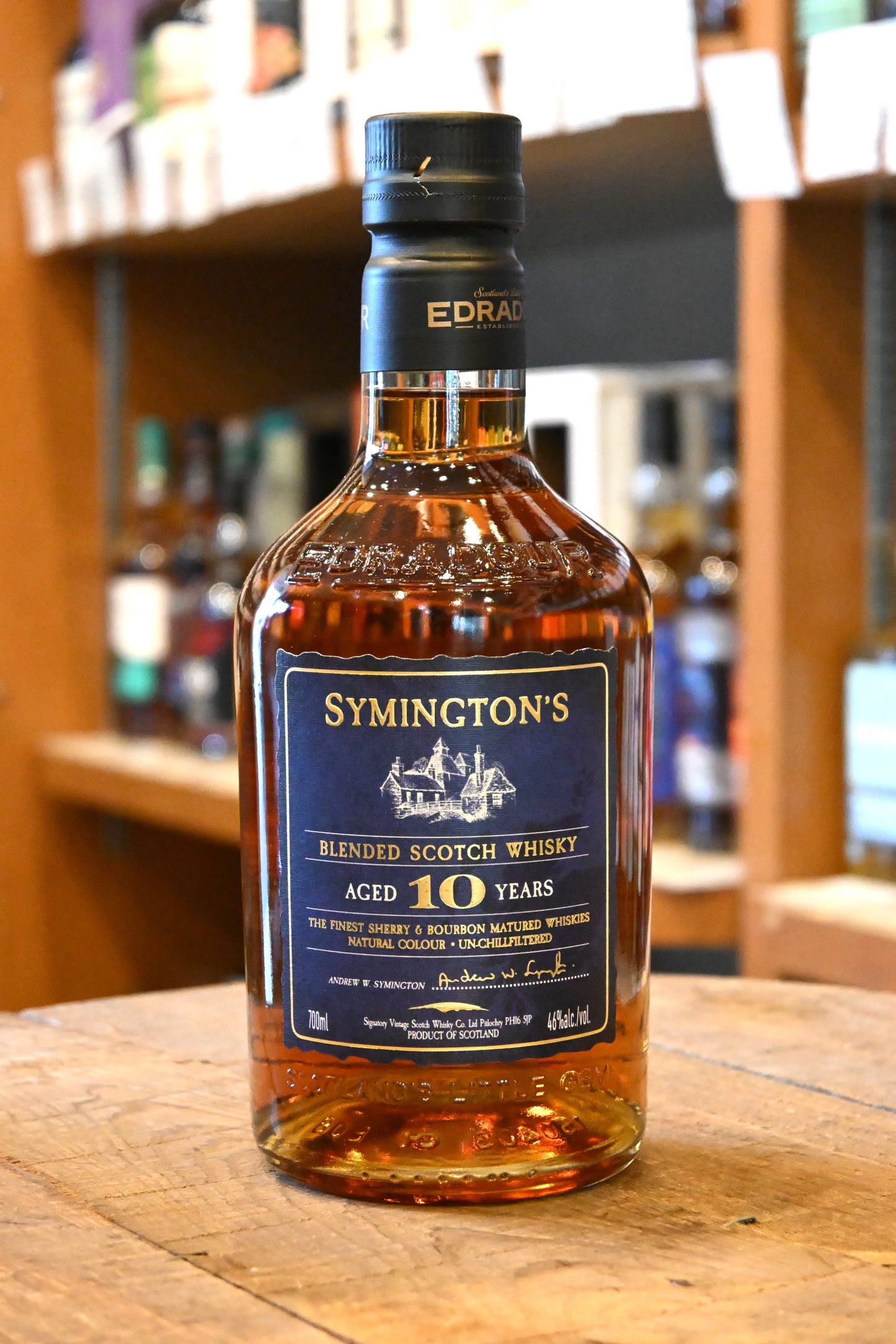サイミントンズ・ブレンデッド・スコッチ・ウイスキー10年 シグナトリー・ヴィンテージ Signatory Vintage Symington's Blended Scotch Whisky 10years