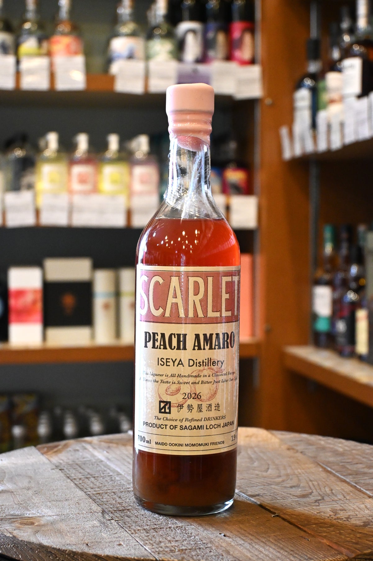 伊勢屋酒造 スカーレット ピーチアマーロ SCARLET PEACH AMARO 2026