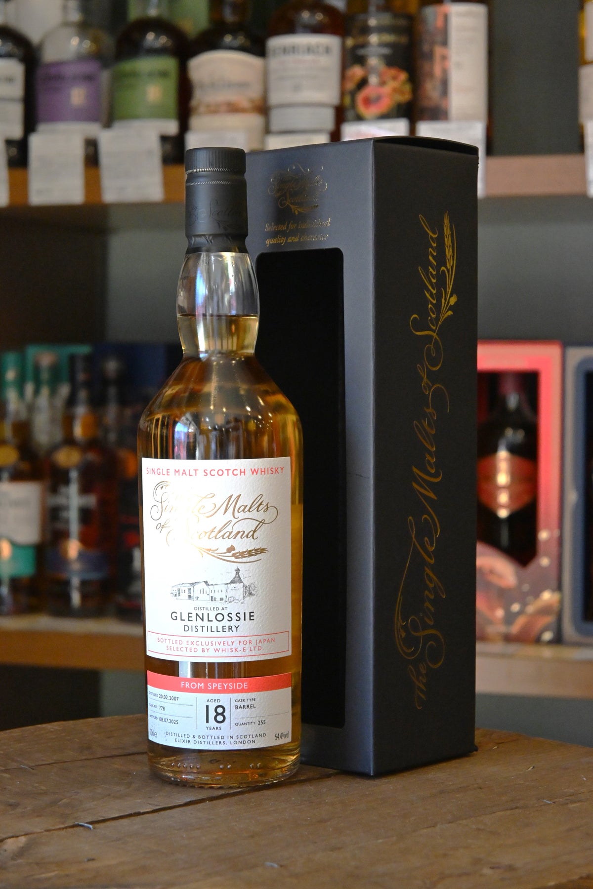 グレンロッシー 2007 18年 ザ・シングルモルツ・オブ・スコットランド GLENLOSSIE 2007 Aged 18 Years The Single Malts Of Scotland