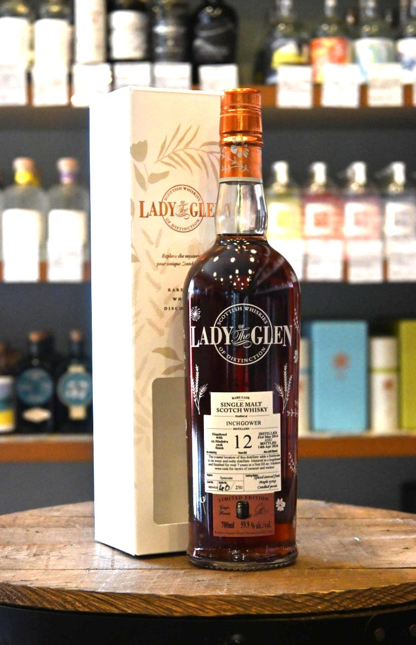 レディオブグレン インチガワー2014 12年 59.9% 700㎖ Lady of the Glen Inchgower 2014 12yo ex- Maderia Cask Finish
