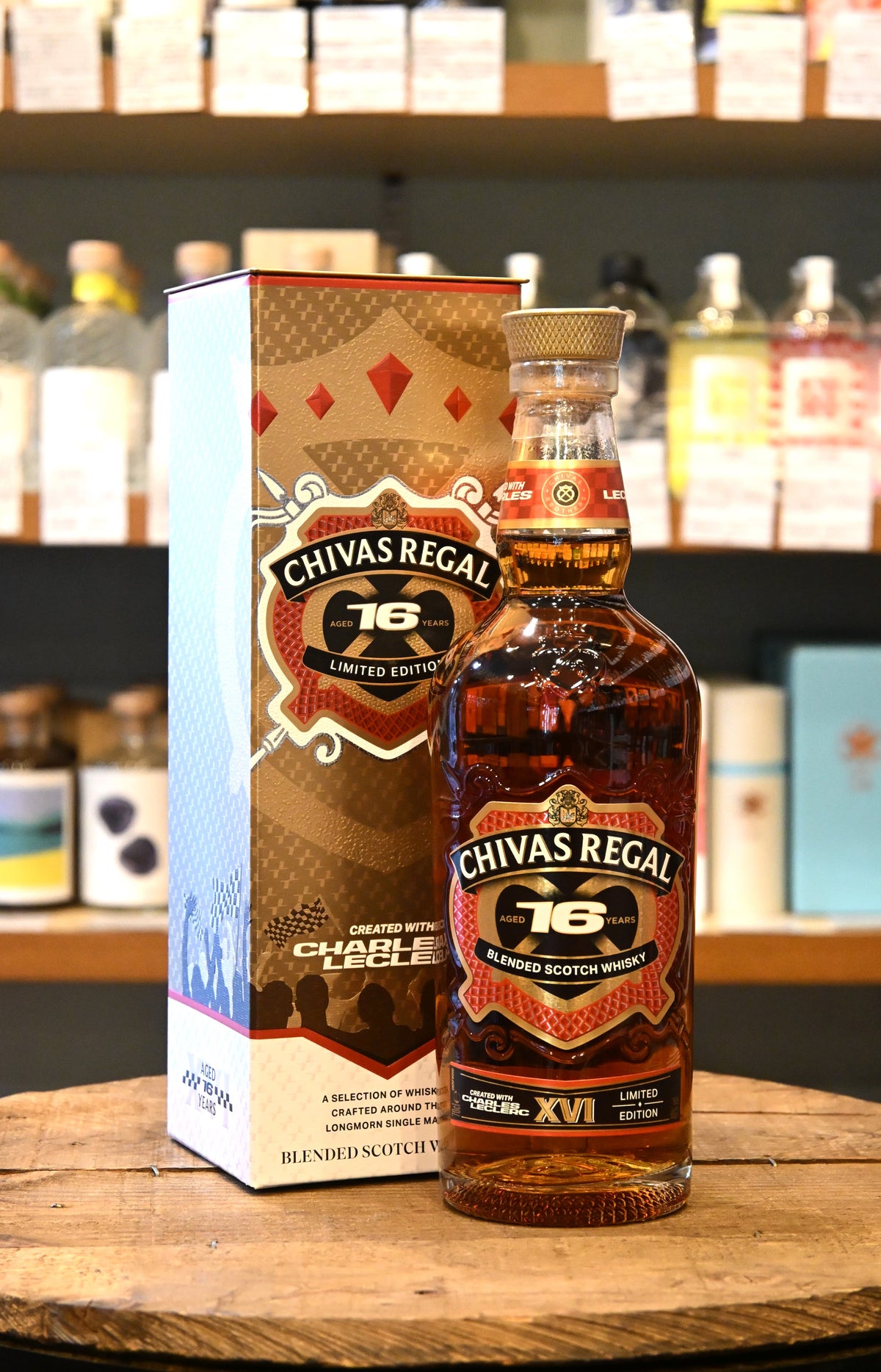 シーバスリーガル16年 シャルル・ルクレール リミテッドエディション 40% 700㎖ Chivas Regal 16yo Charles Leclerc Limited Edition