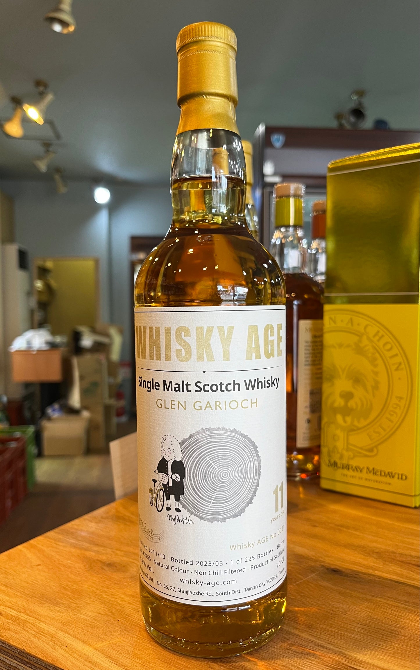 Whisky AGE No.0021 GLEN GAIRIOCH 11 Yyears old グレンギリー2011-2023/11年