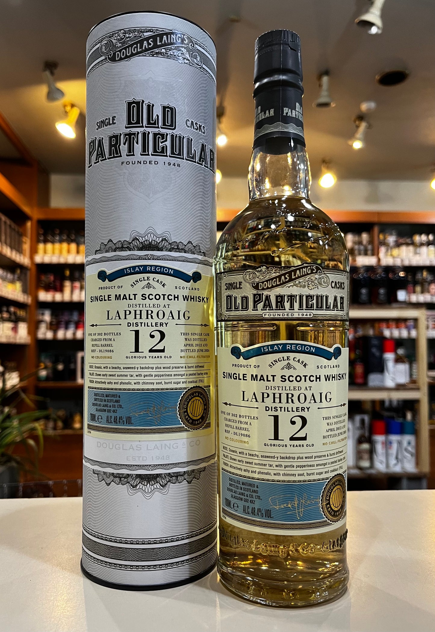 ラフロイグ 2012 12年 ダグラスレイン オールド パティキュラー LAPHROAIG 2012 12 YEARS OLD DOUGLAS LAING`S OLD PARTICULAR