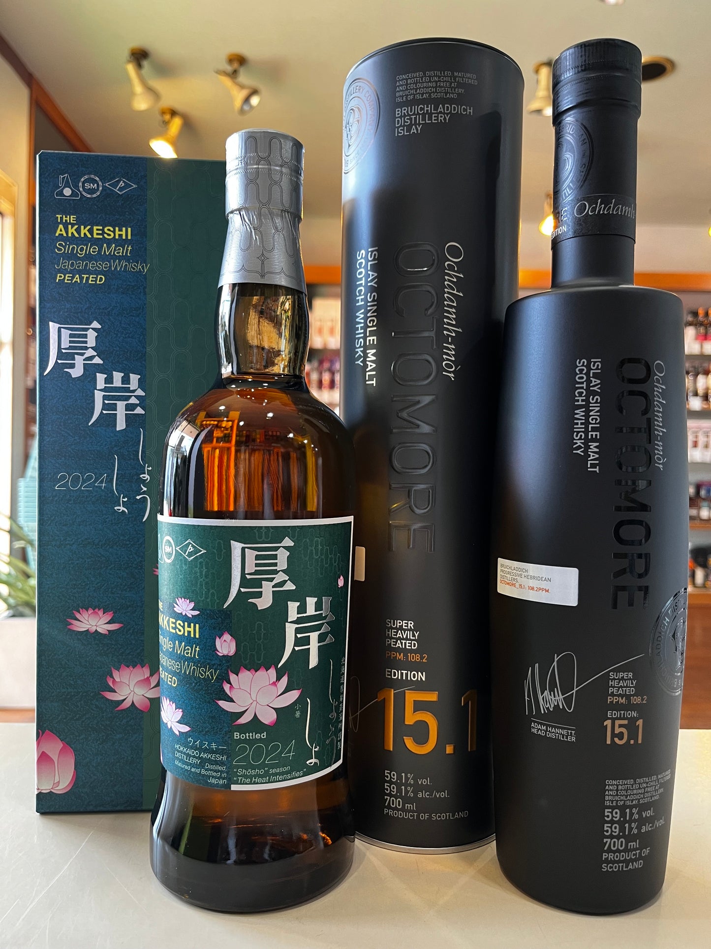 【数量限定】ウイスキー飲み比べセット(厚岸 小暑2024、オクトモア15.1)