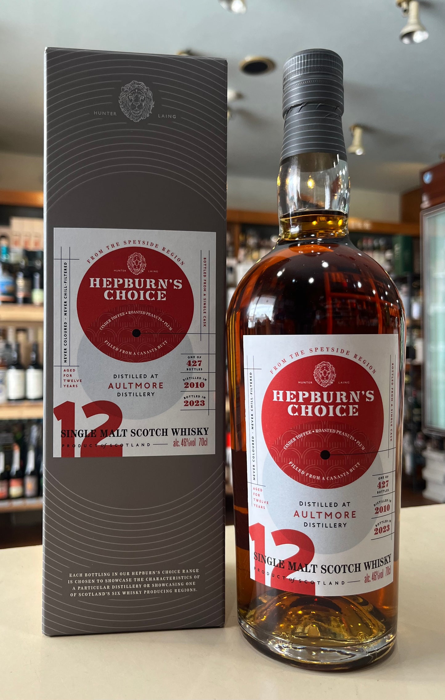 ヘップバーンズチョイス オルトモア 12年 2010 HEPBURN'S CHOICE AULTMORE AGED 12 YEARS