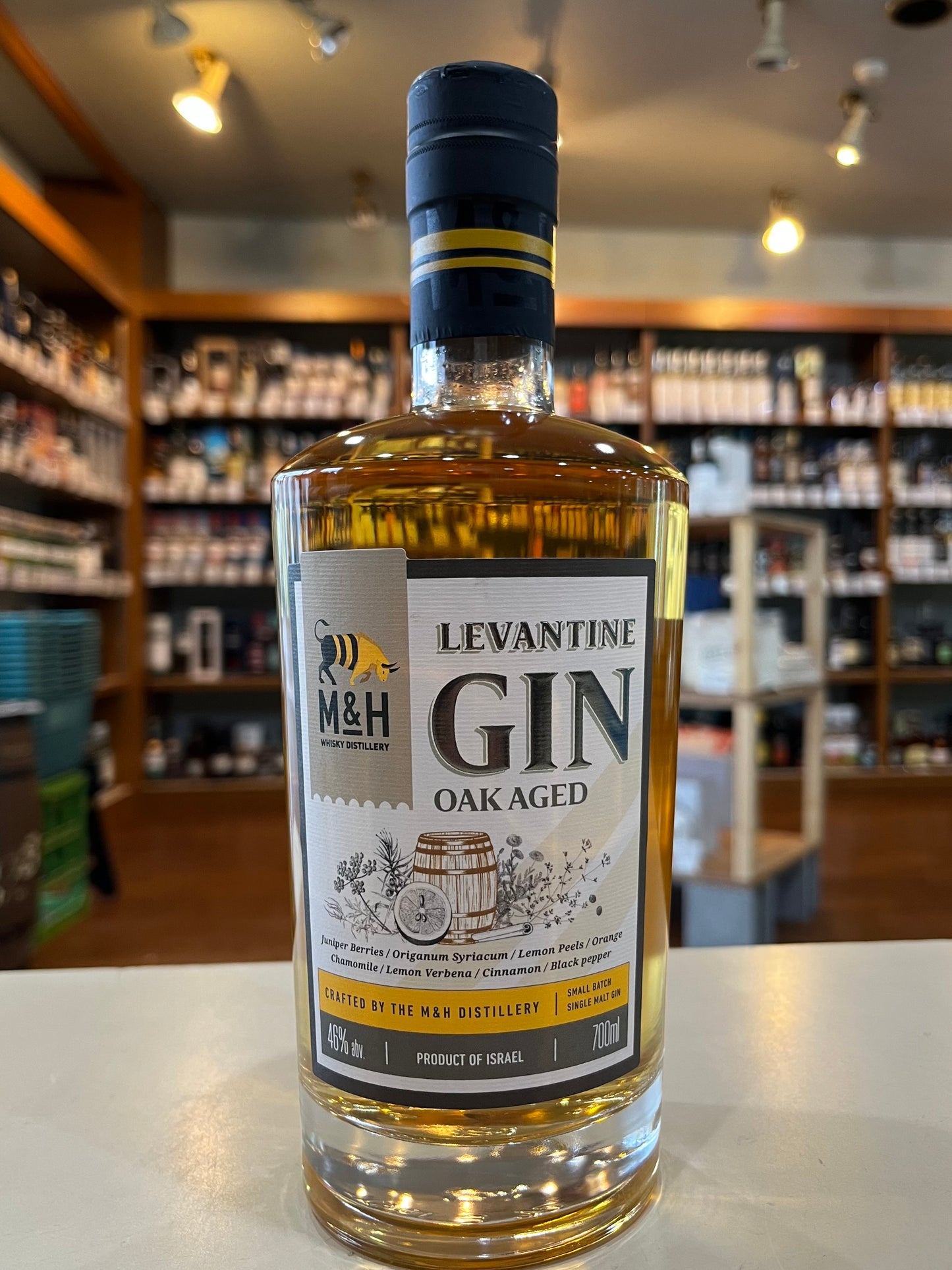 M&H オーク エイジド レヴァント ジン LEVANTINE GIN OAK AGED