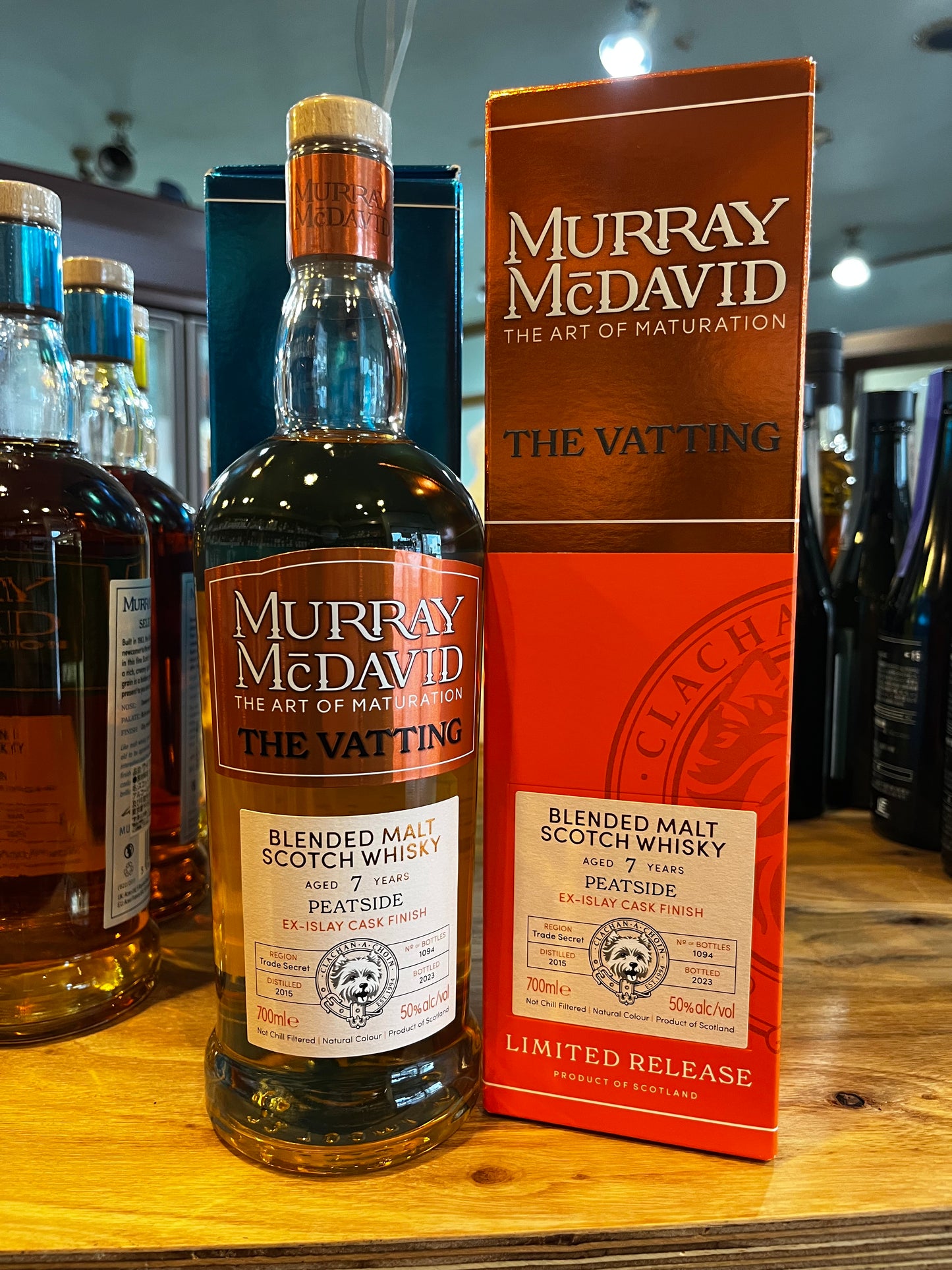 マーレイ・マクダヴィッド ザ ヴァッティング シリーズ ピートサイド2015 7年 MURRAY MCDAVID THE VATTING PEATSIDE AGED 7 YEARS