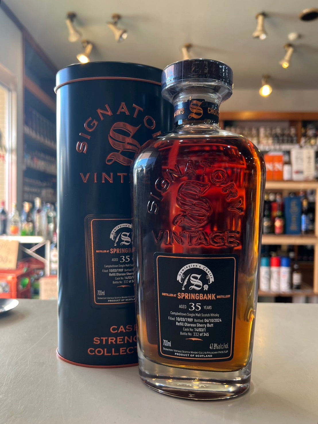 シグナトリー・ヴィンテージ サイミントンズ・チョイス スプリングバンク 1989年 SIGNATORY VINTAGE Syminton`s Choice SPRINGBANK 1989 AGED 35 YEARS