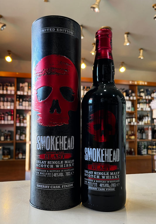 SMOKEHEAD SHERRY CASK BLAST ISLAY SINGLE MALT SCOTCH WHISKY スモークヘッド シェリーカスク ブラスト アイラ シングルモルト スコッチウイスキー
