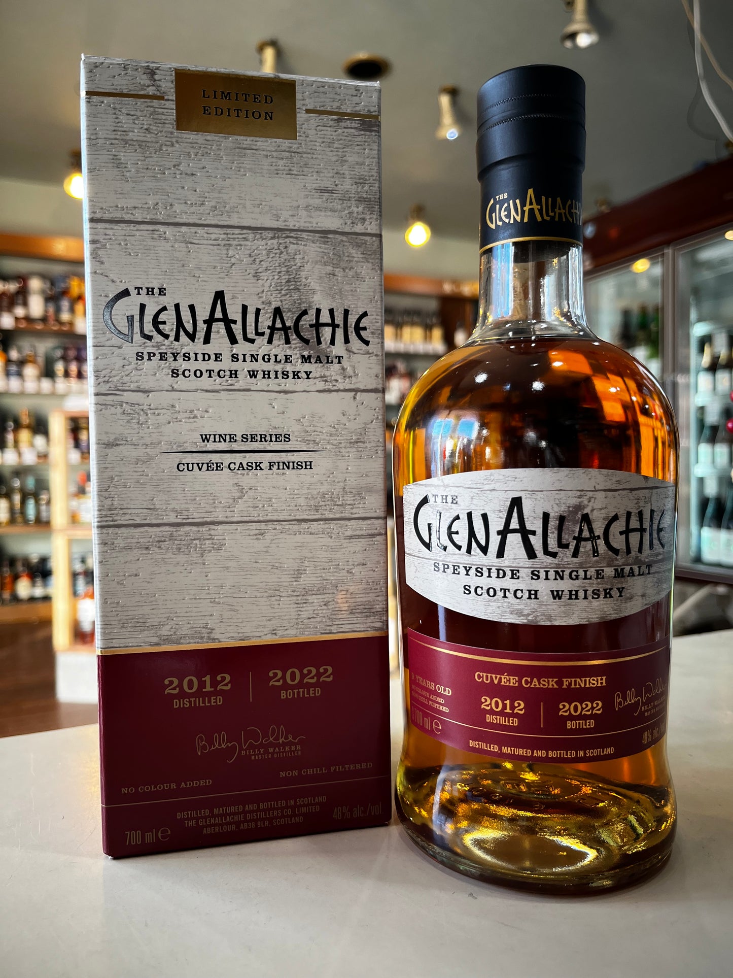 グレンアラヒー2012 キュベワインカスクフィニッシュ GLENALLACHIE CUVEE CASK FINISH 2012-2022