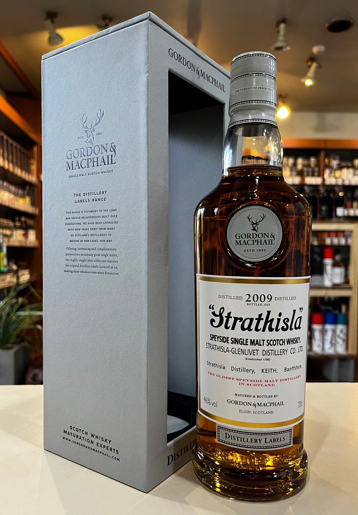 ストラスアイラ 2009 / ゴードン&マクファイル ディスティラリー GORDON & MACPAIL Strathisla 2009 DISTILLERY LABELS