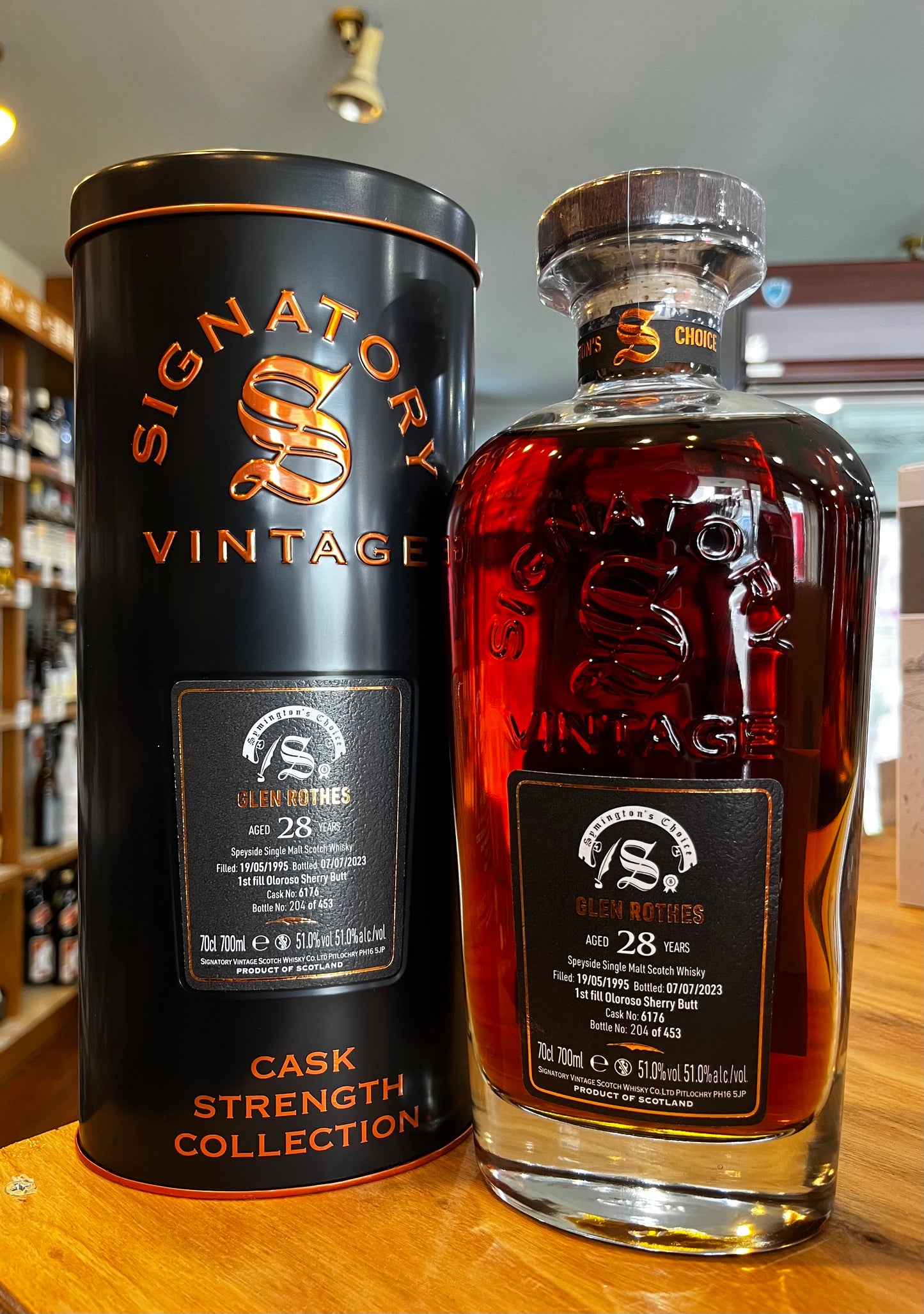 グレンロセス 1995 28年 シグナトリーヴィンテージ カスクストレングス サイミントンズチョイス GLEN ROTHES 1995 AGED 28 YEARS SIGNATORY VINTAGE CASK STRENGTH COLLECTION Symington`s Choice