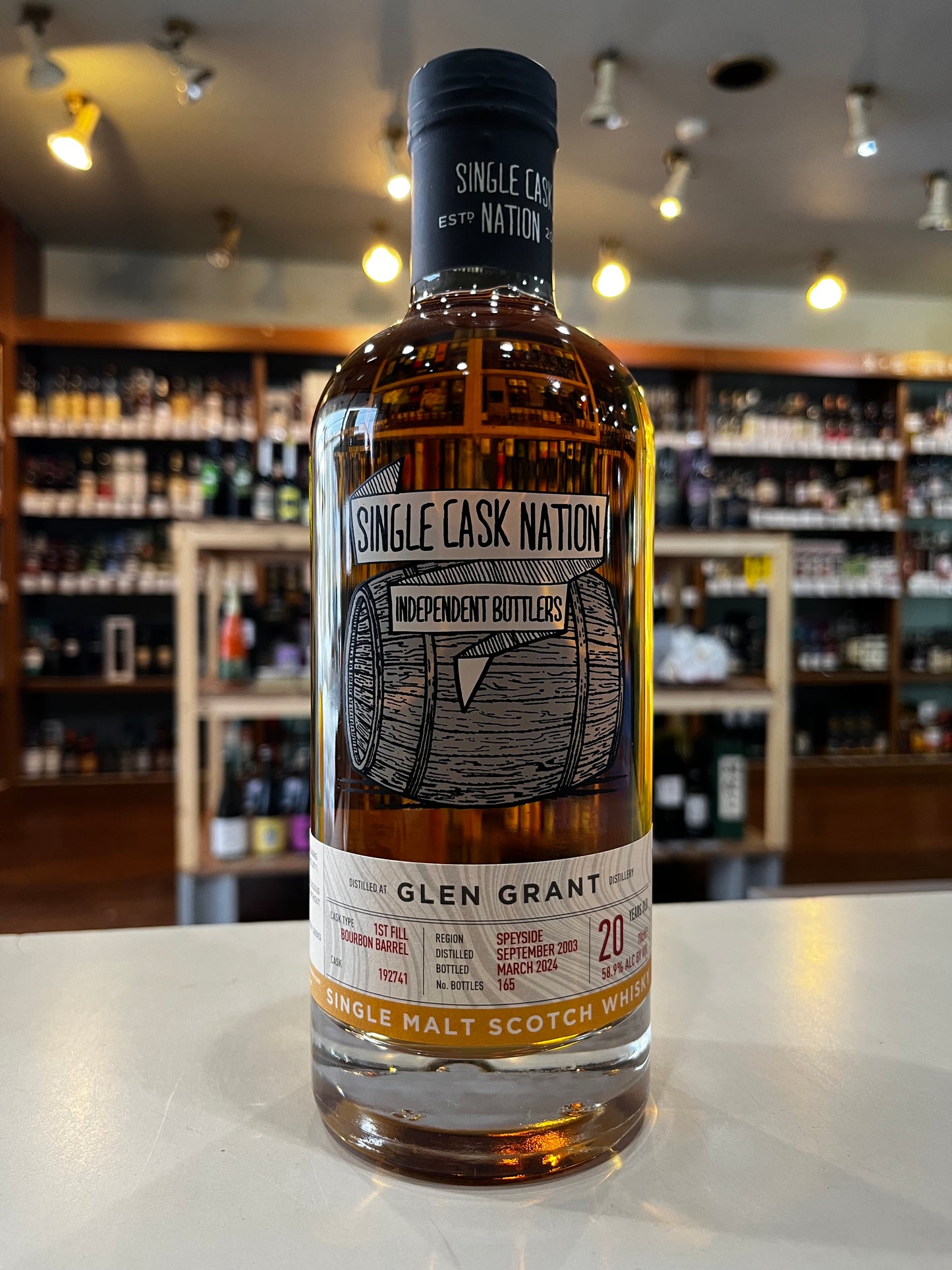 シングルカスクネーション グレングラント 2003 20年 SINGLE CASK NATION GLEN GRANT 2003 20 YEARS OLD