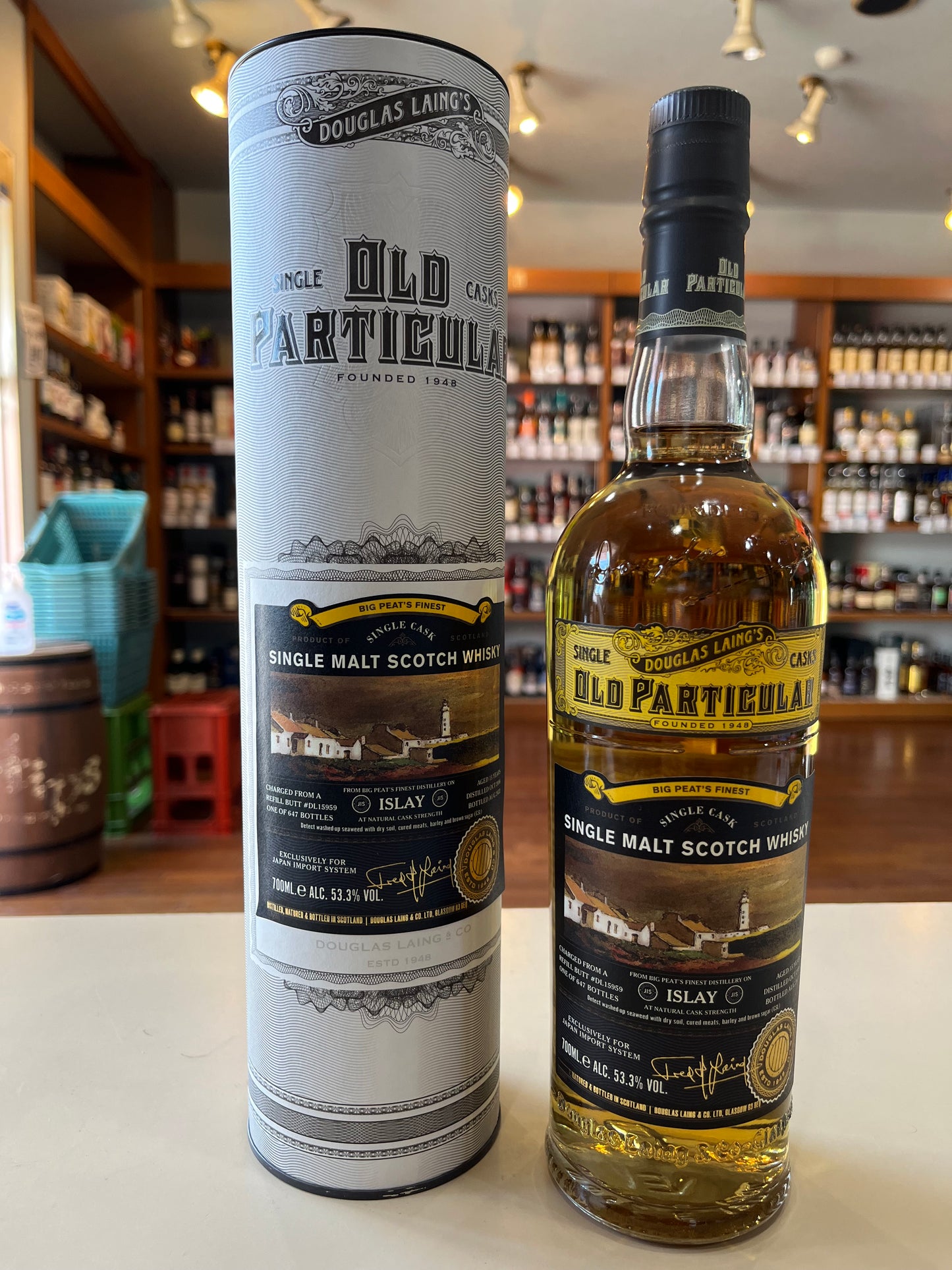 ダグラスレイン オールドパティキュラー ビッグピーツ ファイネスト 2006 15年 DOUGLAS LAING'S OLD PARTICULAR BIG PEAT'S FINEST 2006 15YEARS