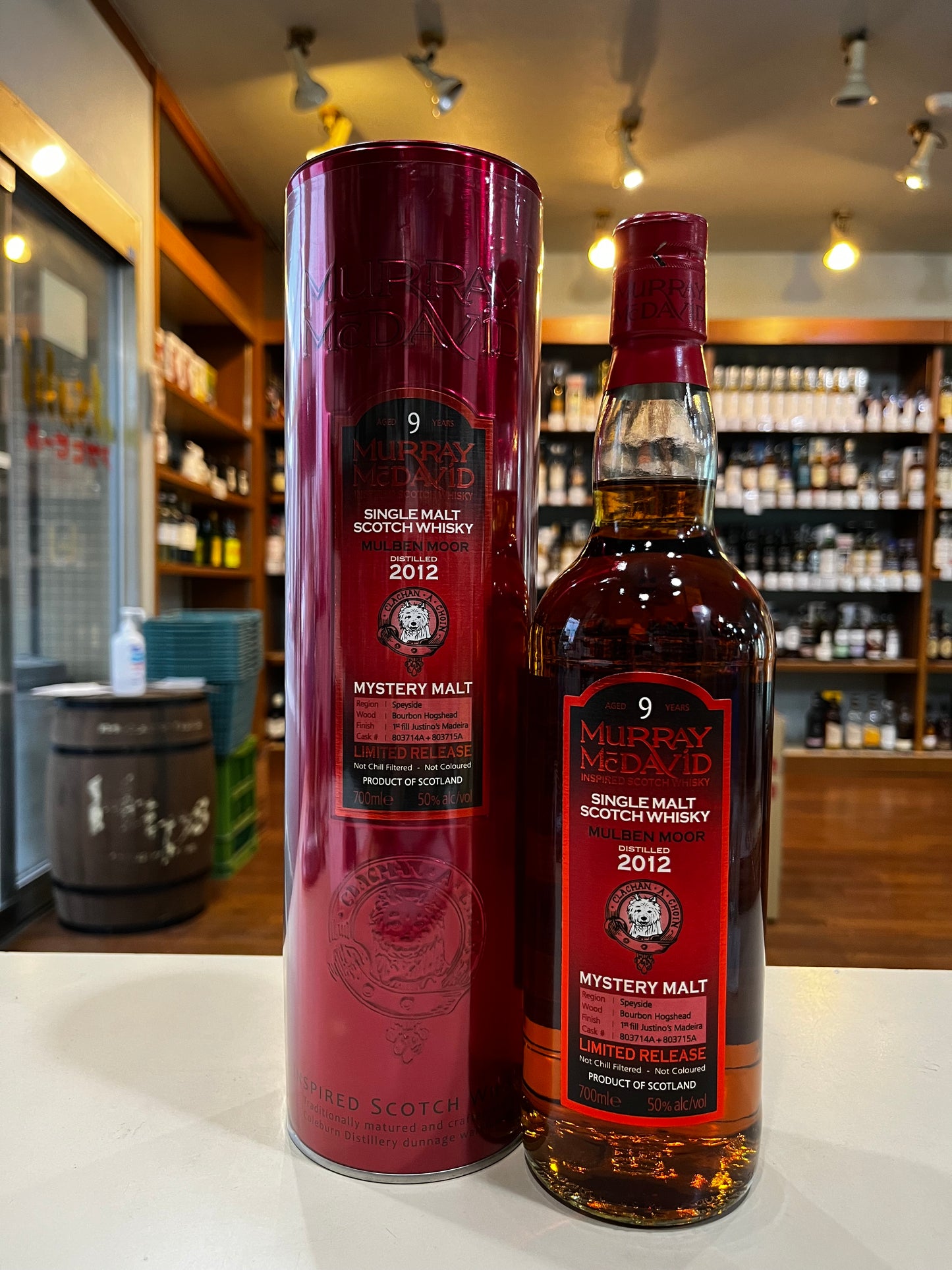 マーレイ マクダヴィッド マルベンムーア 9年 2012 MURRAY MCDAVID MULBEN MOOR 9YEARS 2012