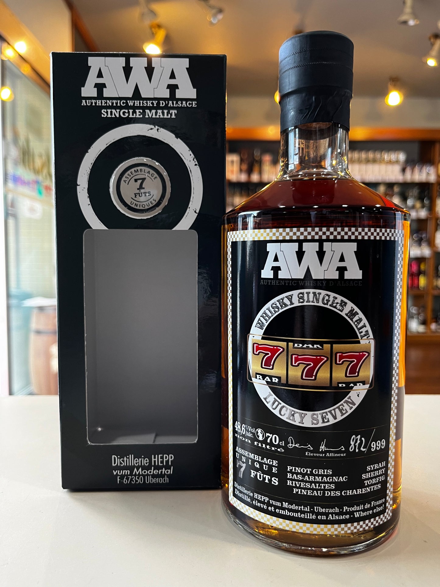 AWA オーセンティック・ウイスキー・アルザス シングルモルト ラッキーセブン AWA SINGLE MALT LUCKY SEVEN