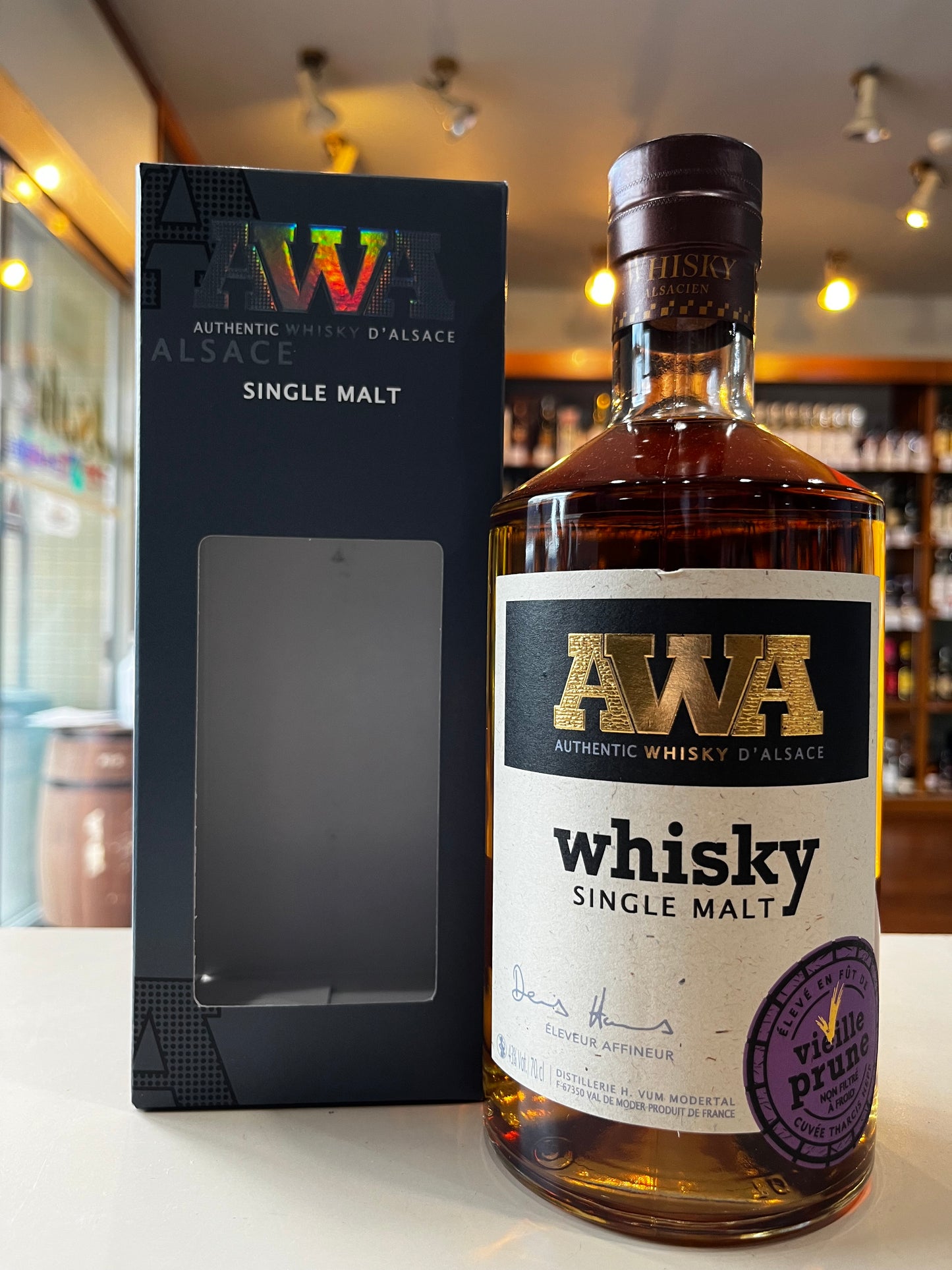 AWA オーセンティック・ウイスキー・アルザス ヴィエイユ プルーン AWA SINGLE MALT vieille prune