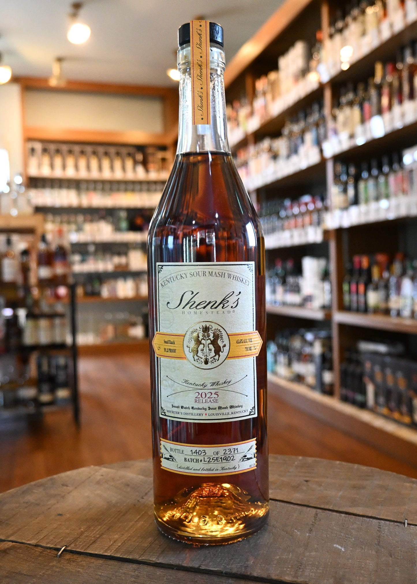 シェンクズ ホームステッド サワーマッシュウイスキー SHENK'S HOMESTEAD SOURMASH WHISKEY