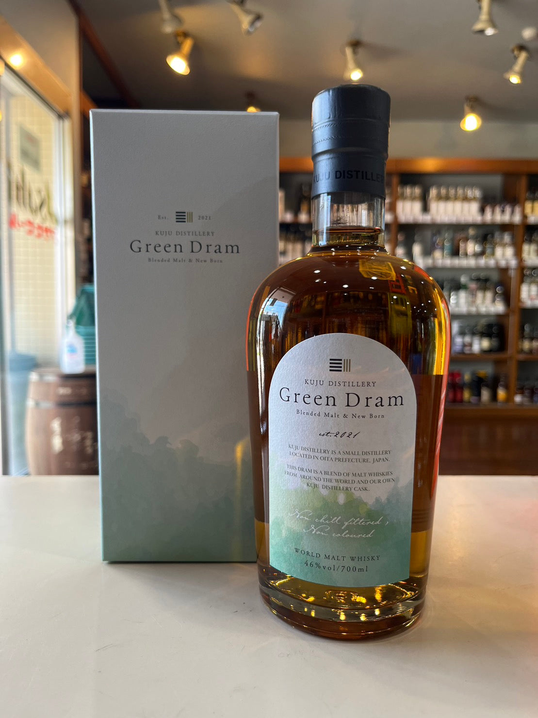 久住蒸溜所 ブレンデッドモルト Green Dram(グリーンドラム) KUJU DISTILLERY Blended Malt & New Born Green Dram