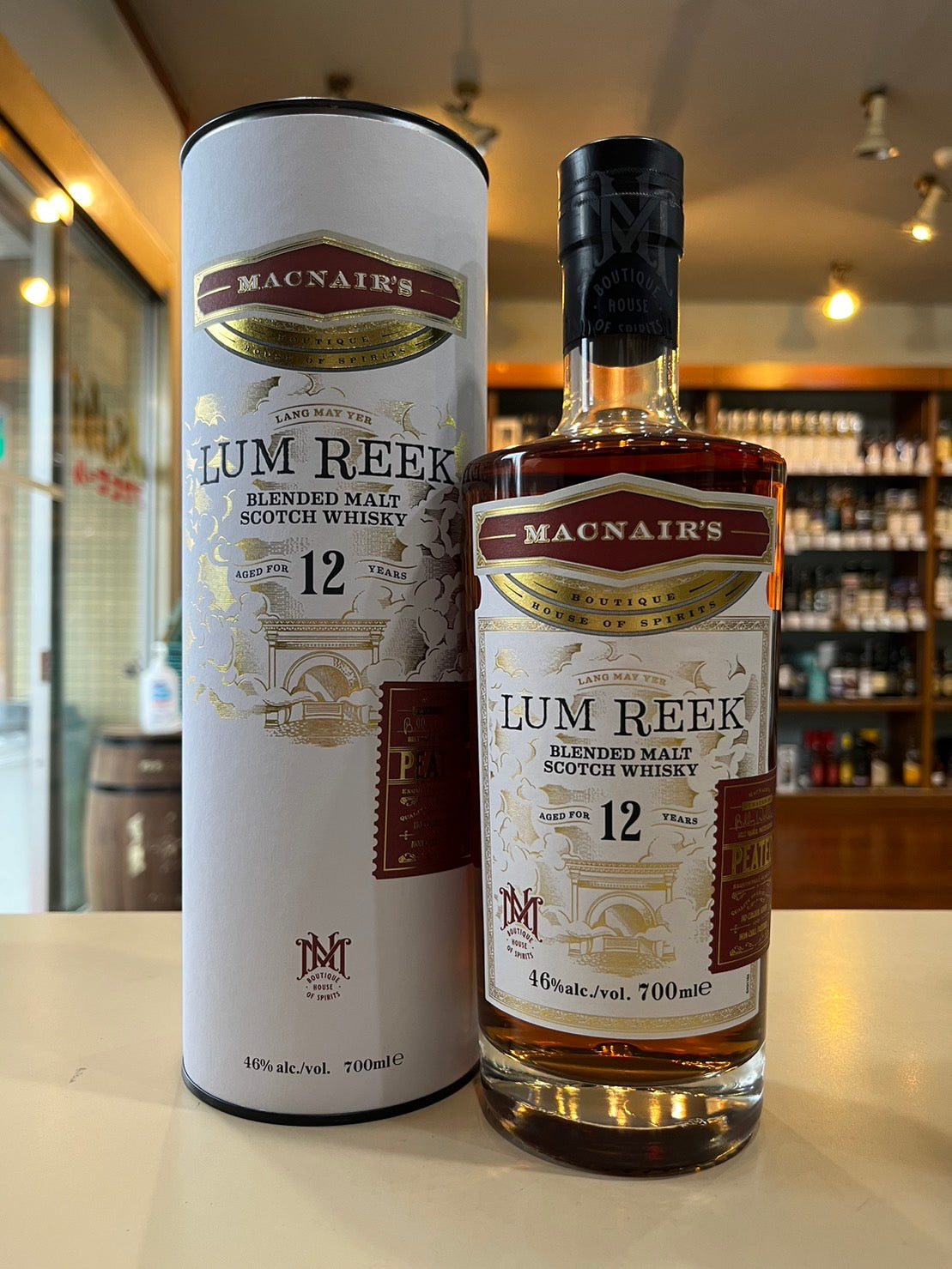 マクネアーズ ラムリーク ピーテッド 12年 MACNAIRS RUM REEK PEATED 12YEARS