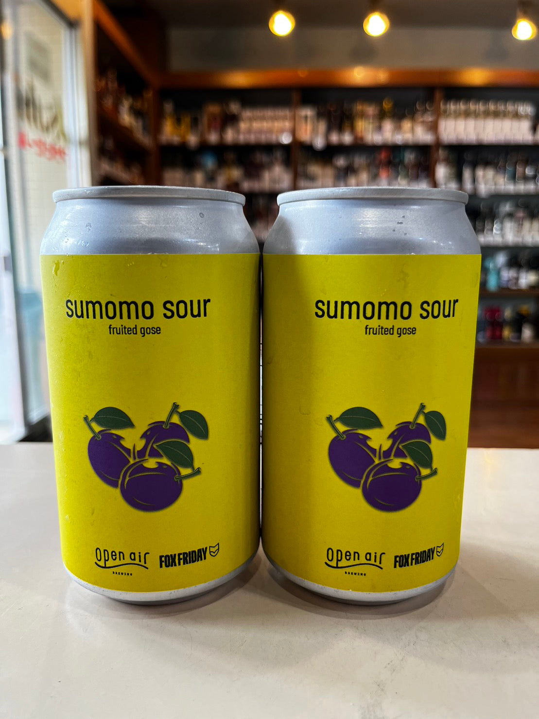 OPEN AIR BREWING SUMOMO SOUR collabo with Fox Friday Perth オープンエア スモモ サワー