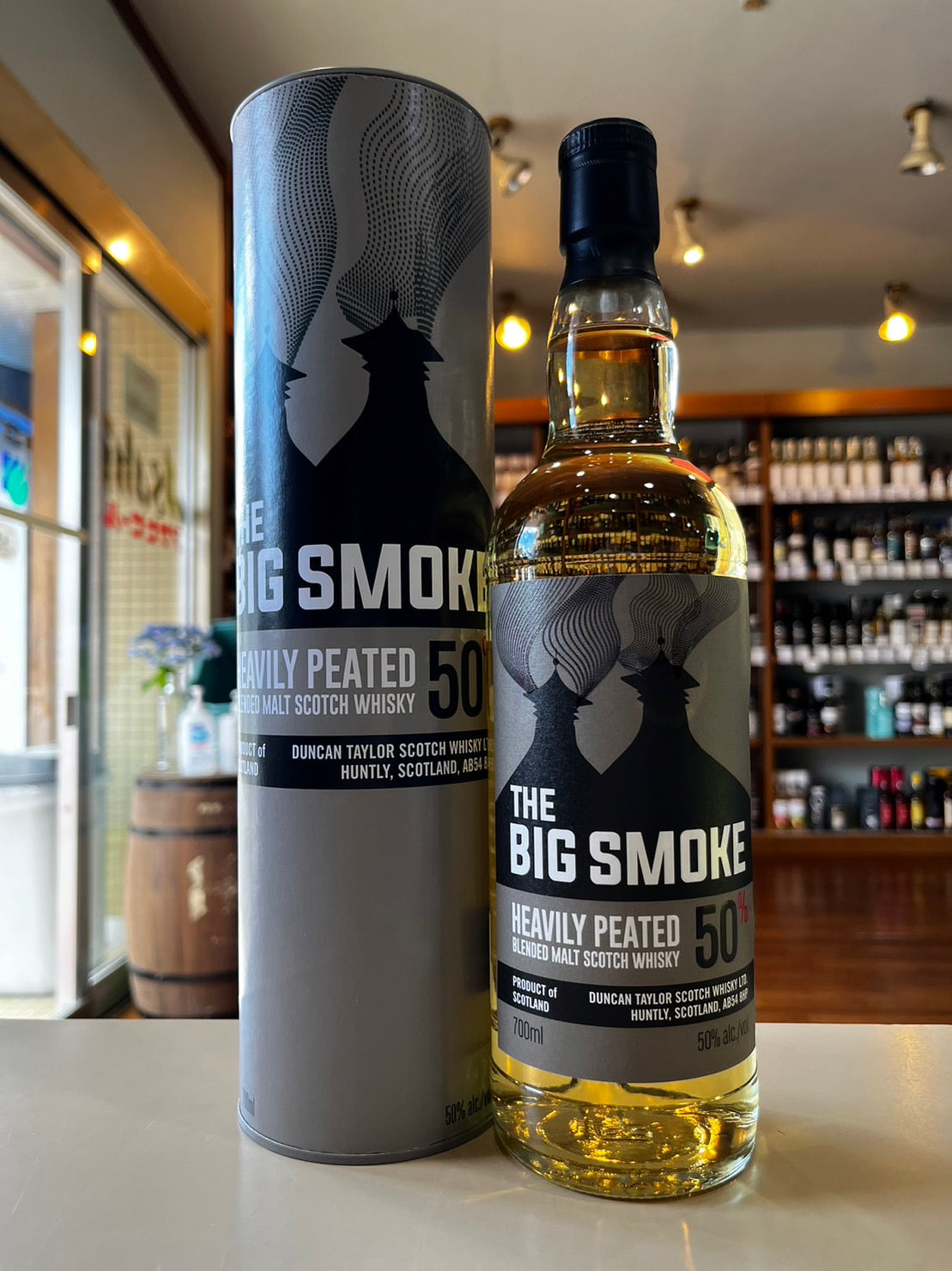 ダンカンテイラー ビッグ スモーク 50 ヘビーピーテッド ブレンデッドモルト スコッチウイスキー DUNCAN TAYLOR THE BIG SMOKE 50 HEAVILY PEATED BLENDED MALT SCOTCH WHISKY