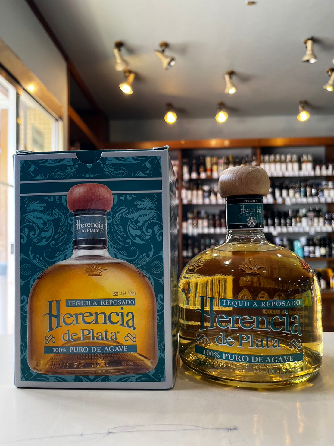 TEQUILA HERENCIA DE PLATA REPOSADO テキーラ エレンシア デ プラタ ・ レポサド