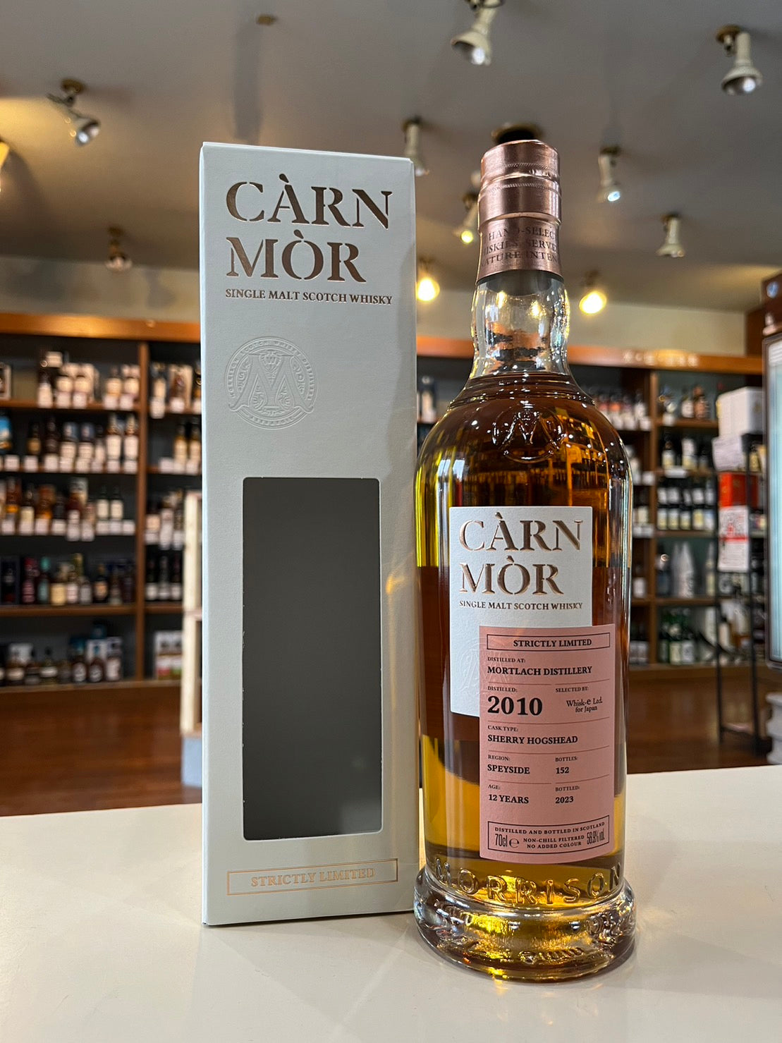 カーンモア ストリクトリーリミテッド モートラック 2010 12年 シェリーホグスヘッド CARN MOR STRICTLY LIMITED MORTLACH 2010 12YEARS SHERRY HOGSHEAD