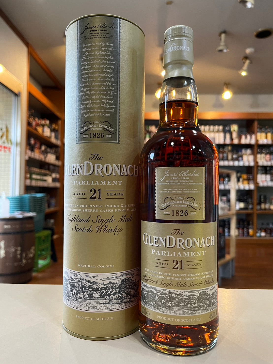 グレンドロナック21年パーラメント GLENDRONACH 21 years PARLIAMENT