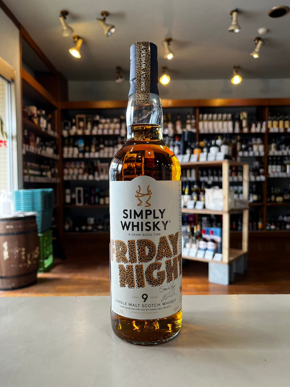 SIMPLY WHISKY シンプリーウイスキー モートラック 9年 シェリーバット “FridayNight”