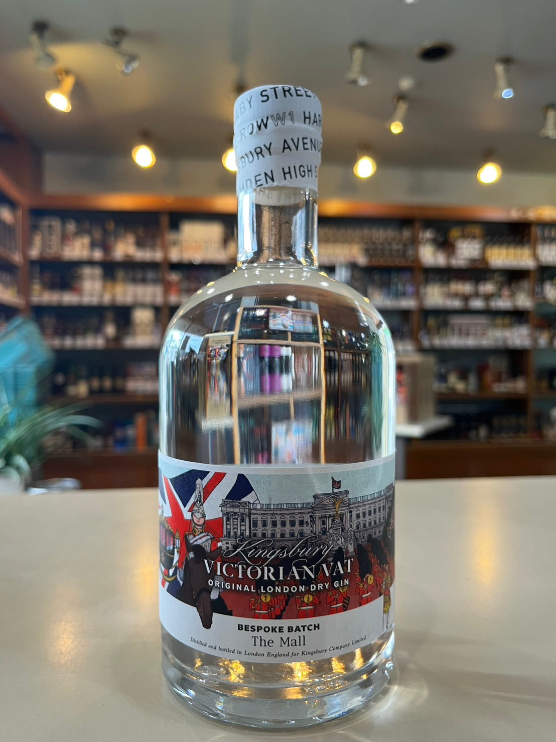 キングスバリー ビクトリアンバット・ジン ビスポークバッチ ザ・マル Kingsbury VICTORIAN VAT ORIGINAL LONDON DRY GIN BESPOKE BATCH The Mall