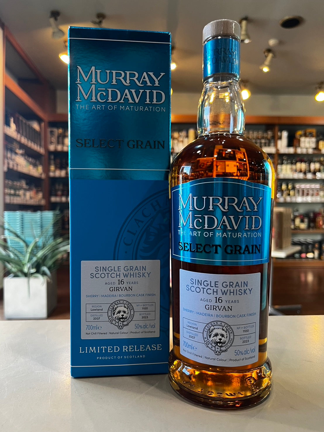 マーレイ マクダヴィッド ガーヴァン2007 16年 MURRAY MCDAVID GIRVAN AGED 16 YEARS