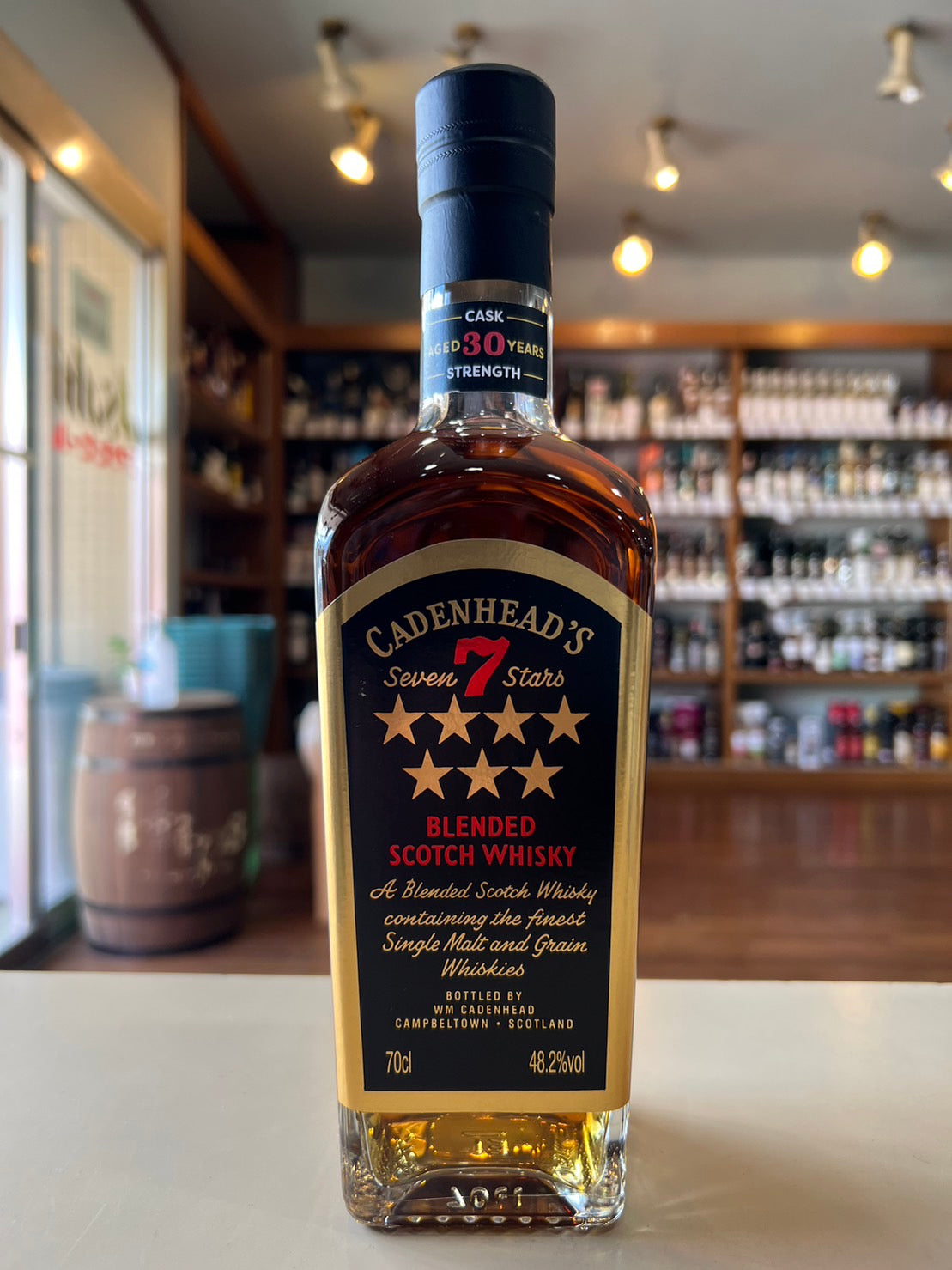 ケイデンヘッド セブンスターズ 30年 ブレンデッドスコッチウイスキー CADENHEAD’S SEVEN STARS AGED 30 YEARS BLENDED SCOTCH WHISKY