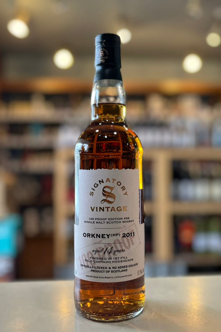 オークニー(HP)2011 14年 シグナトリーヴィンテージ 100プルーフ#59 ORKNEY(HP) 2011 AGED 14 YEARS SIGNATORY VINTAGE 100 PROOF #59