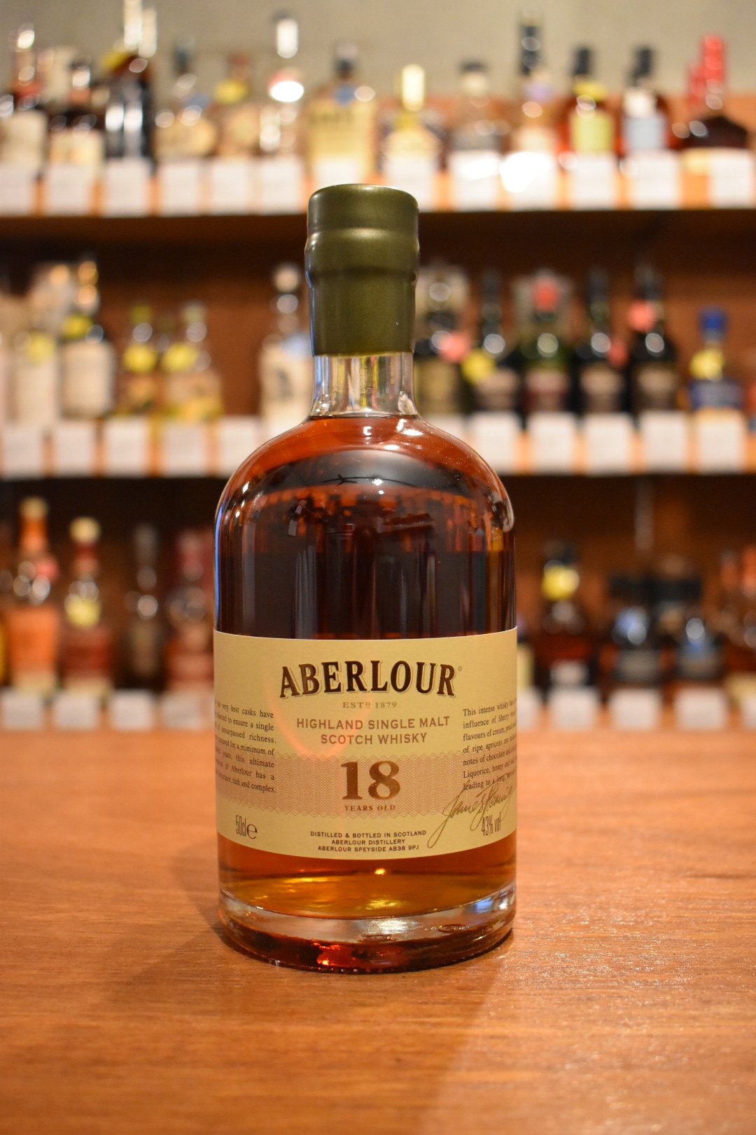 アベラワー 18年 ABERLOUR 18YEARS OLD 100ml – 北海道根本商店