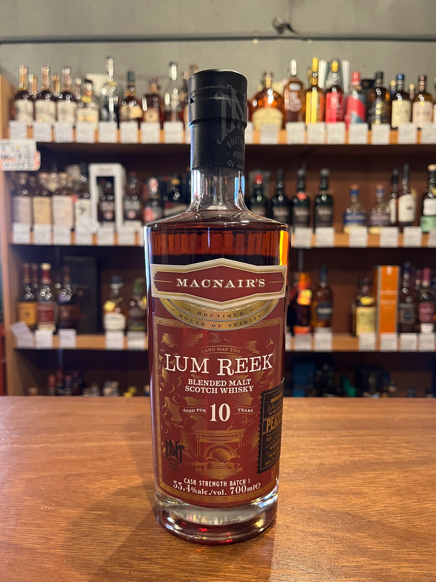 マクネアーズ ラムリーク ピーテッド10年 カスクストレングス MACNAIRS RUM REEK PEATED 10YEARS CASK STRENGTH