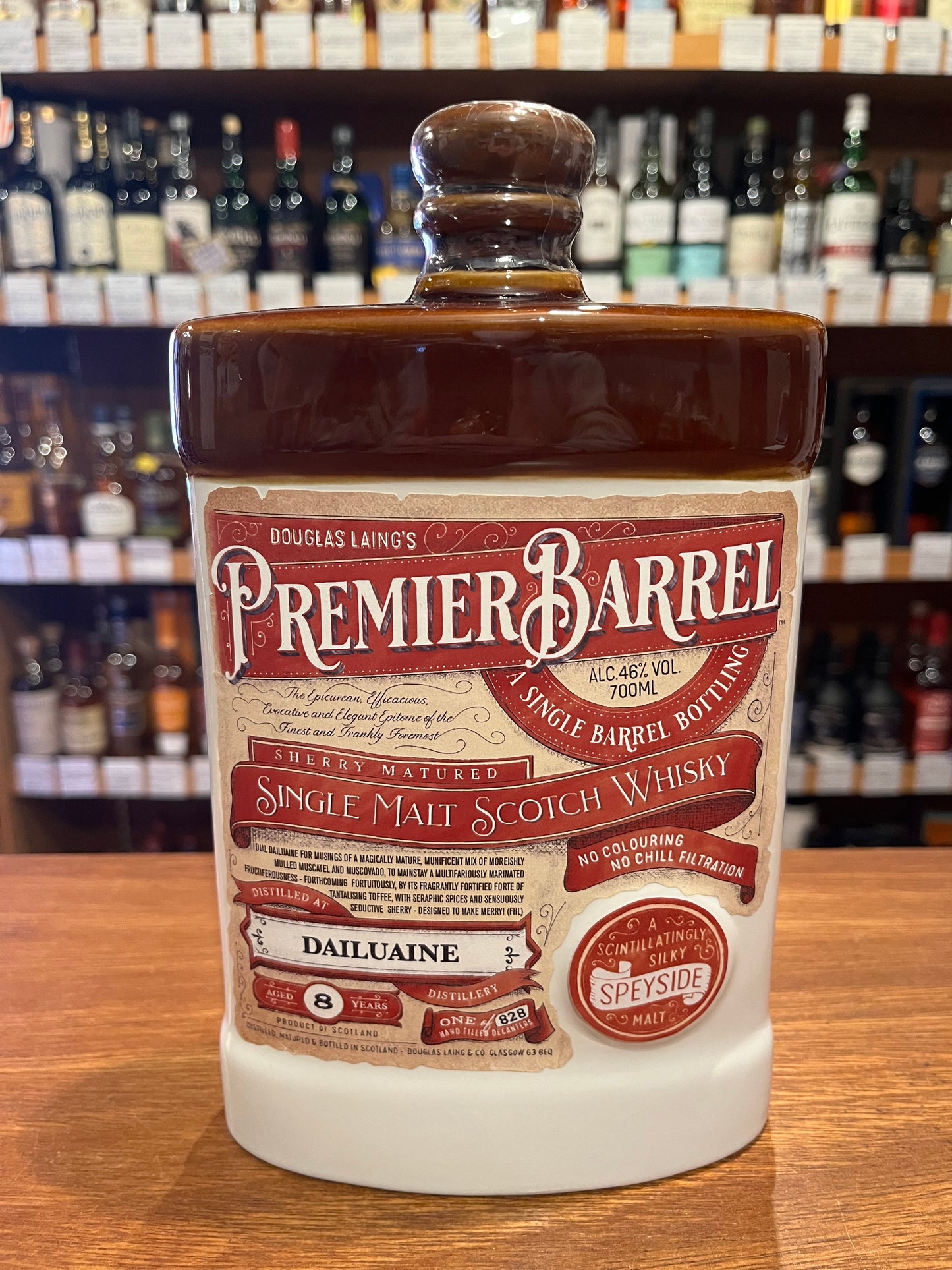 ダルユーイン 8年 シェリー ダグラスレイン プレミエバレル DAILUAINE 8YEARS SHERRY DOUGLAS LAINGS PREMIER BARREL - 北海道根本商店