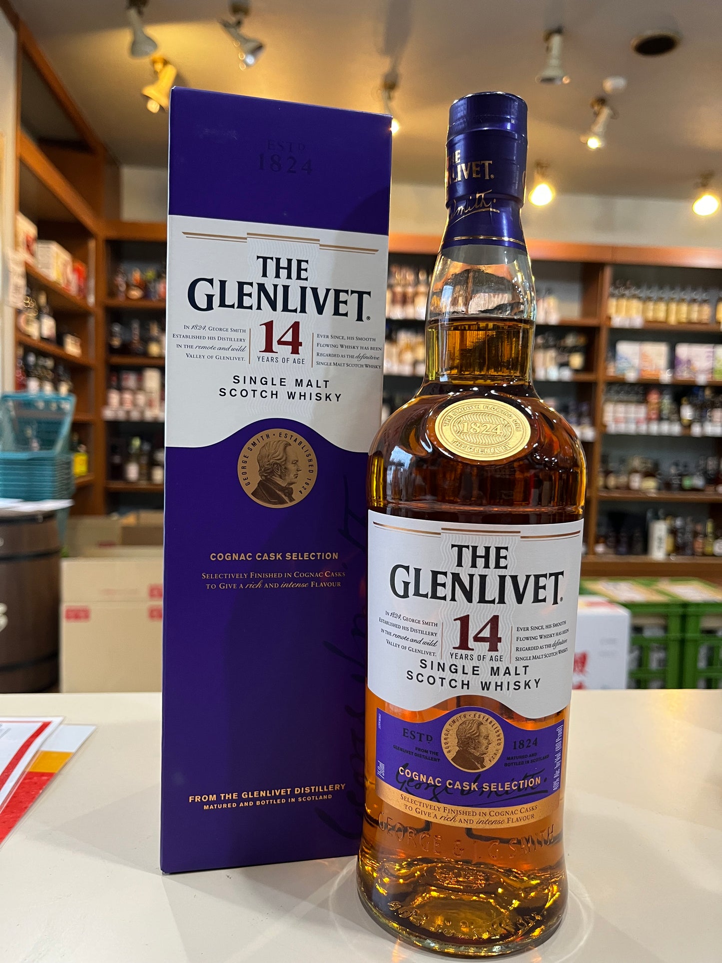 ザ グレンリベット 14年 コニャックカスク セレクション THE GLENLIVET 14YEARS COGNAC CASK SELECTION
