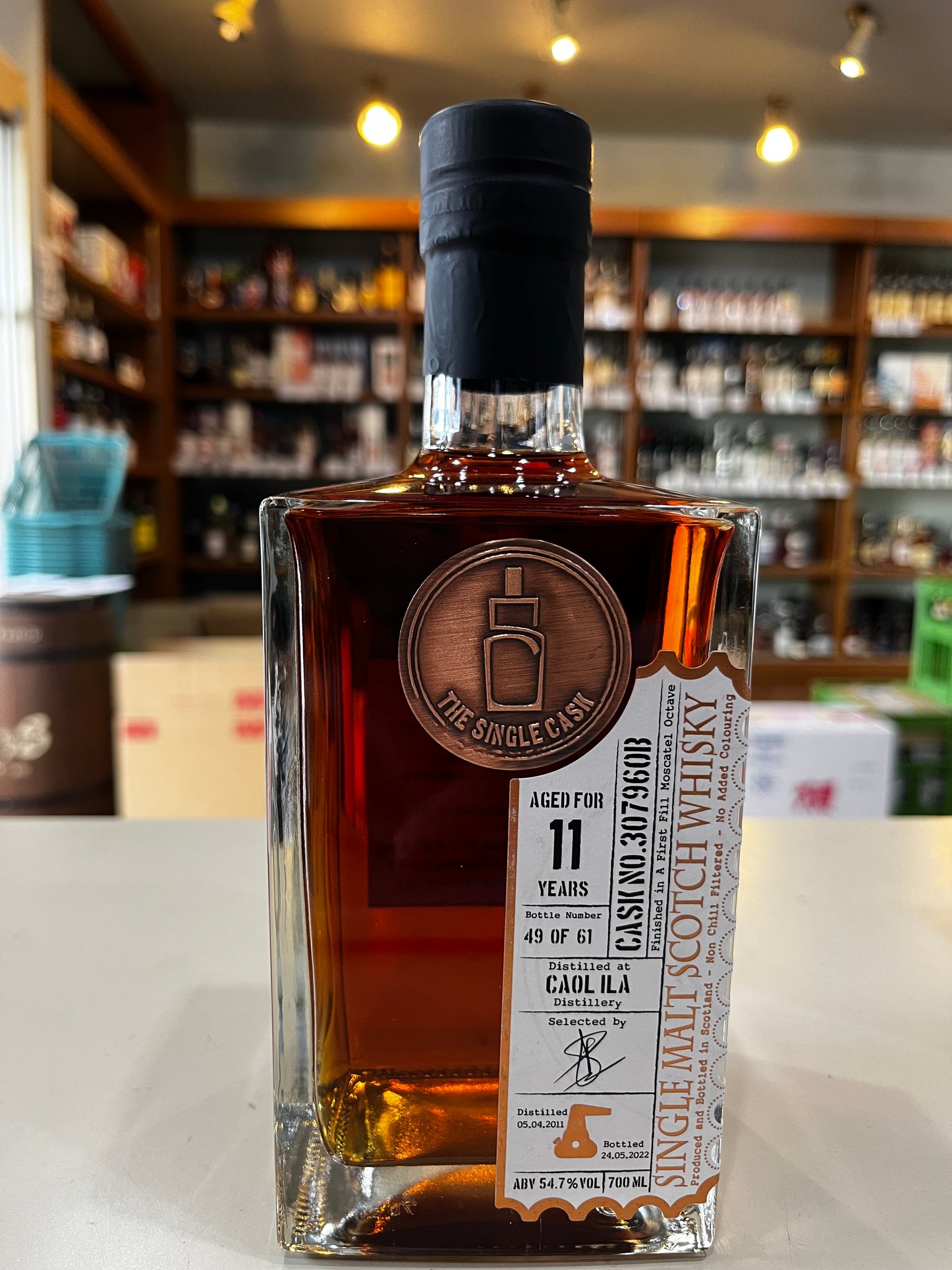 シングルキャスクジャパン カリラ モスカテルオクタブ 11年 THE SINGLE CASK CAOL ILA Moscatel Octave 11YEARS