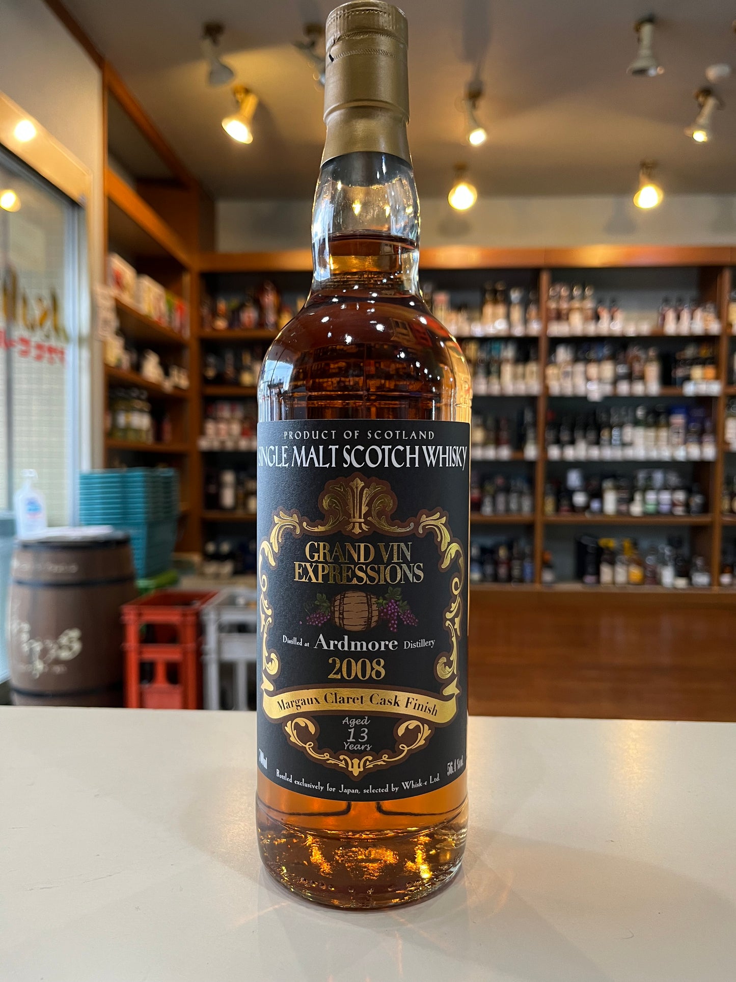 グランヴァン エクスプレッション アードモア 2008 マルゴー クラレット カスクフィニッシュ GRAND VIN EXPRESSIONS Ardmore 2008 Margaux Claret Cask Finish メディア (1個中1個)