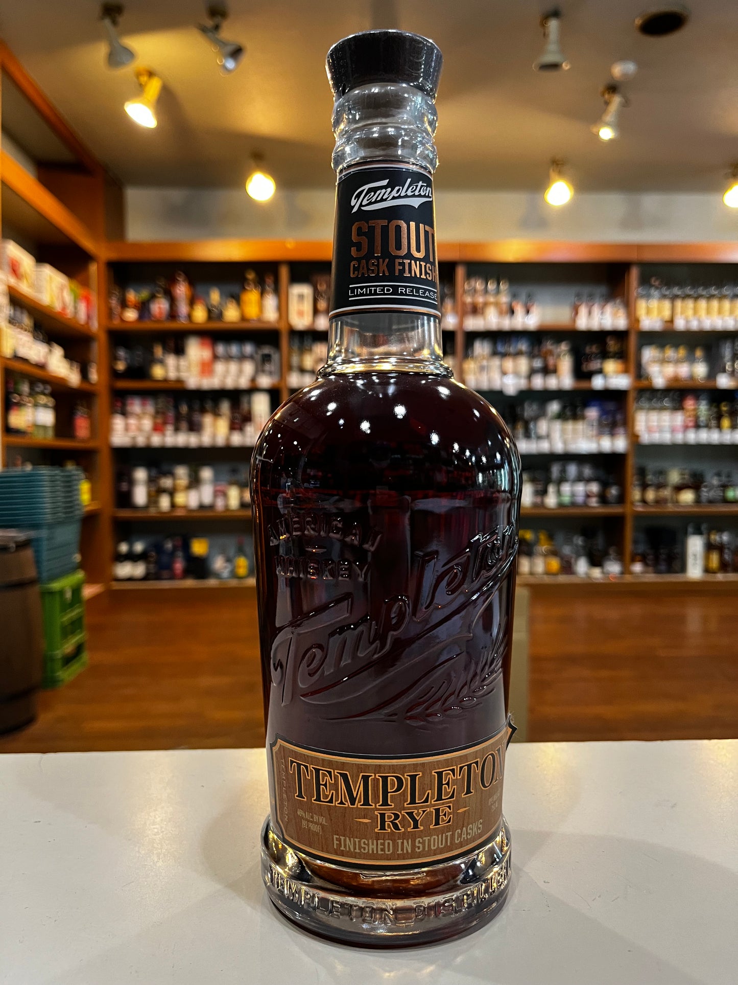 テンプルトン ライウイスキー 6年 スタウトカスクフィニッシュ TEMPLETON RYE 6YEARS FINISHED IN STOUT CASKS - 北海道根本商店