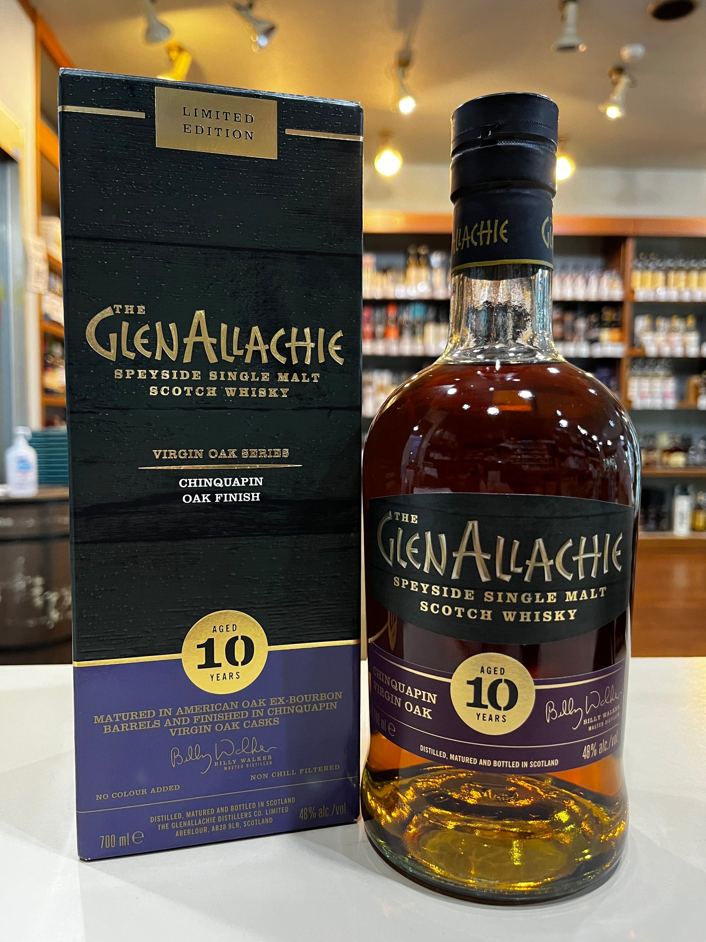 グレンアラヒー 10年 チンカピンヴァージンオーク GLENALLACHIE 10YEARS CHINQUAPIN VIRGIN OAK