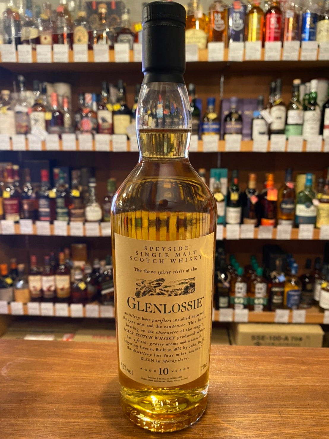 グレンロッシー 10年(花と動物)grenlossie 10y