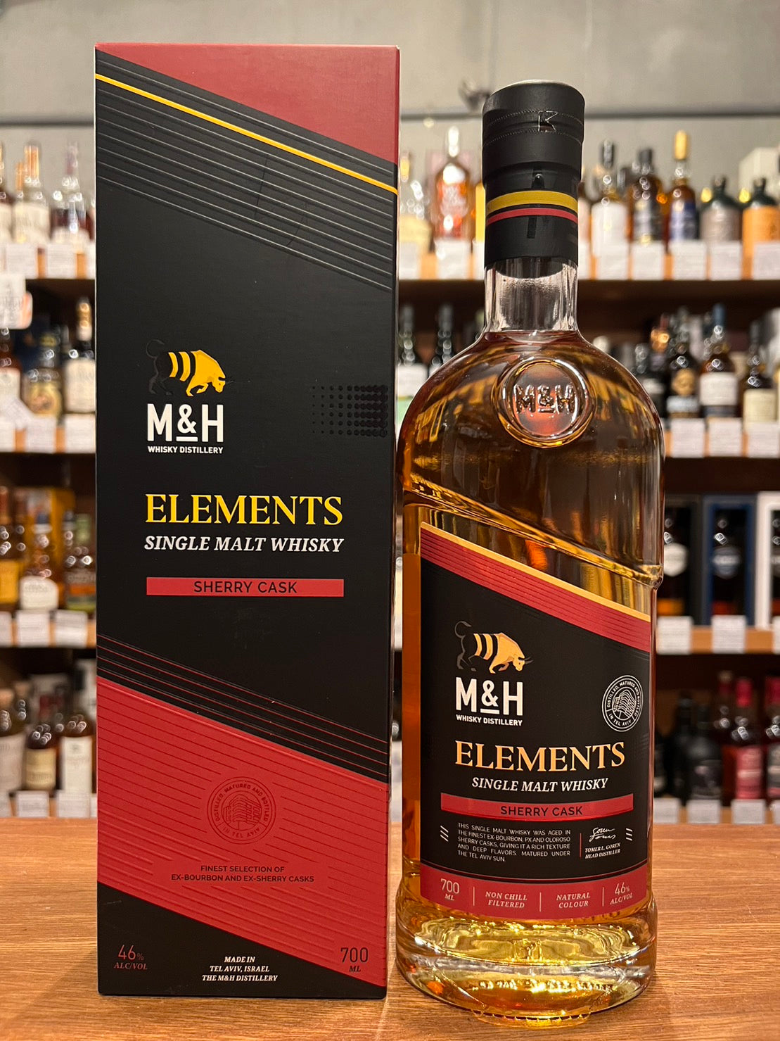 M&H エレメンツ シェリーカスク M&H Elements Sherry Cask