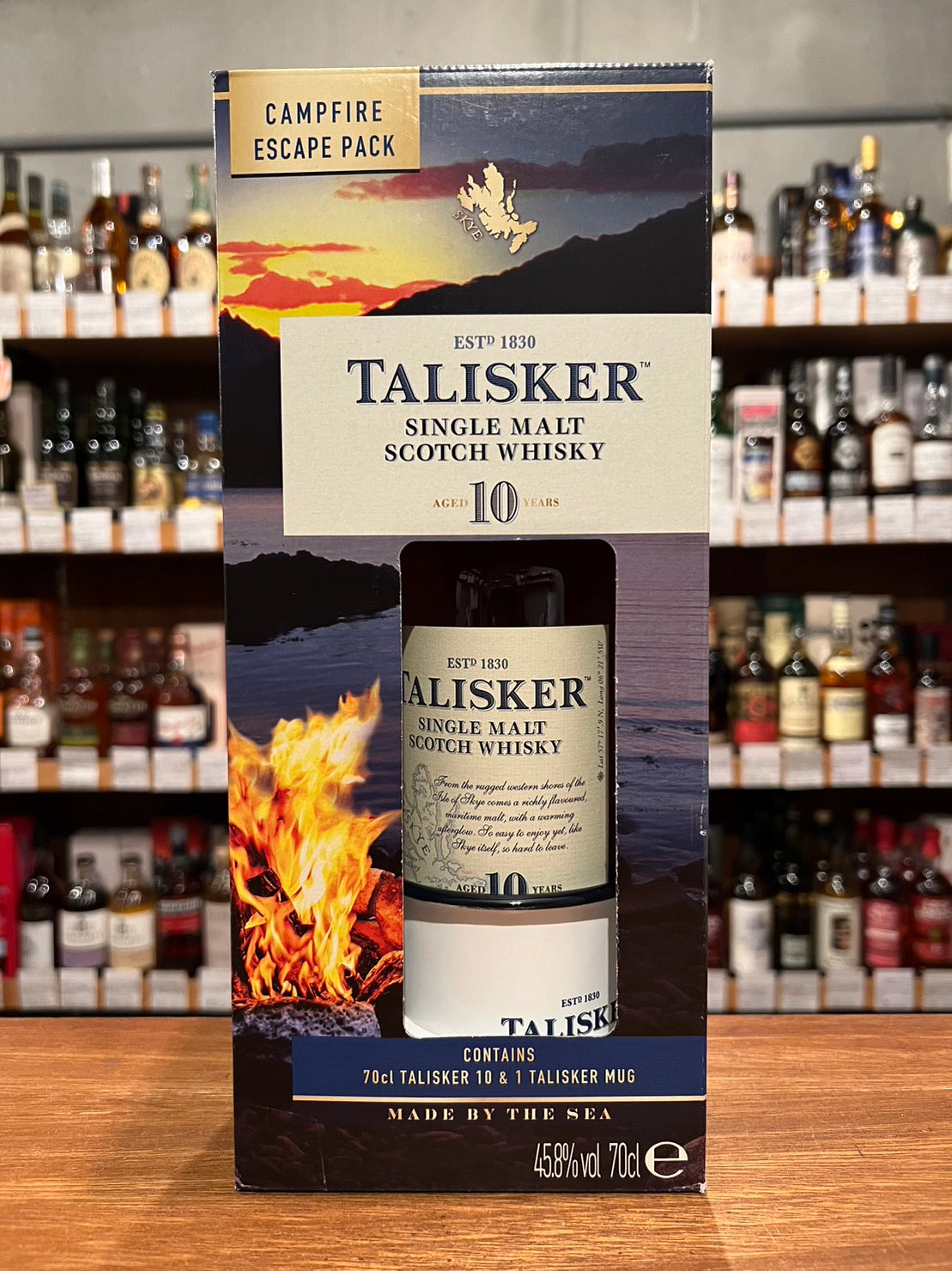 タリスカー 10年 旧ラベル 700mlマグカップ付き TALISKER AGED 10YEARS 700ml mug
