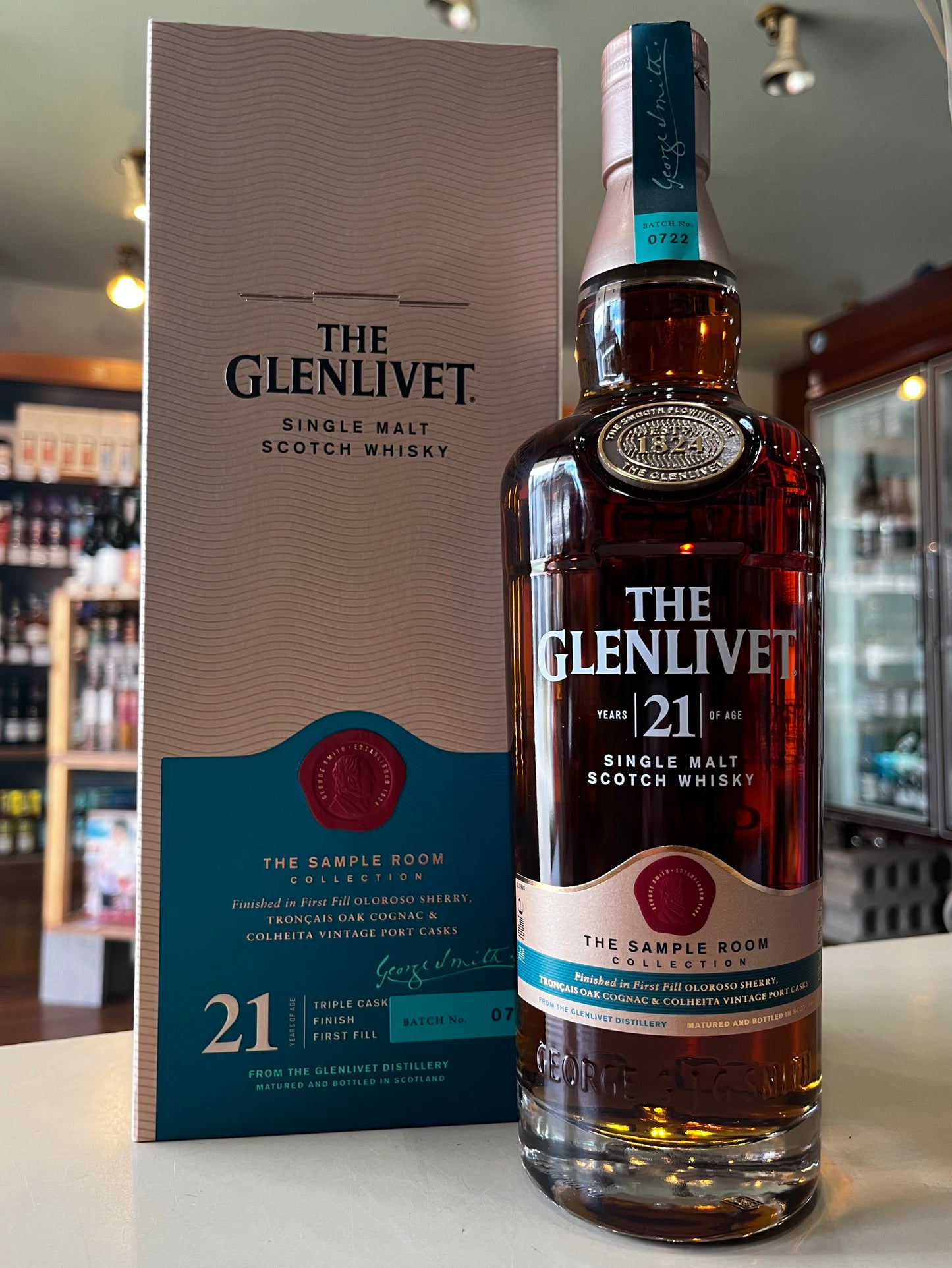 ザ　グレンリベット　21年　THE GLENLIVET 21YEARS