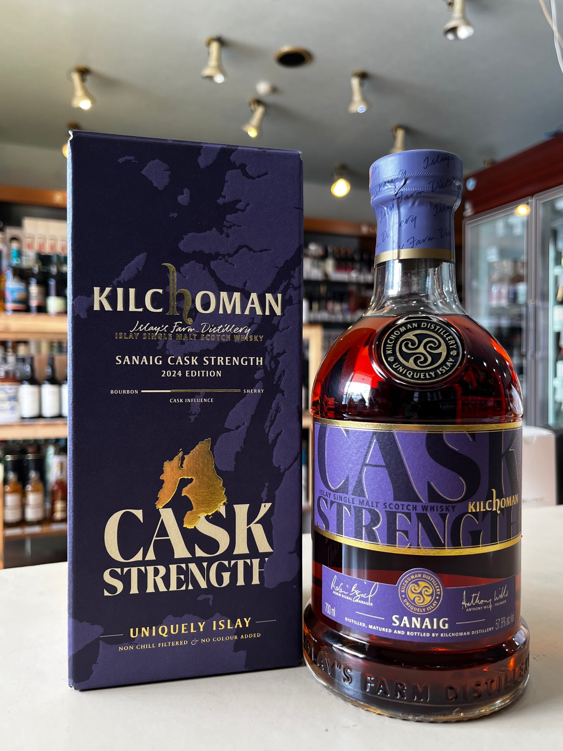 キルホーマン サナイグ　カスクストレングス KILCHOMAN SANAIG CASK STRENGTH