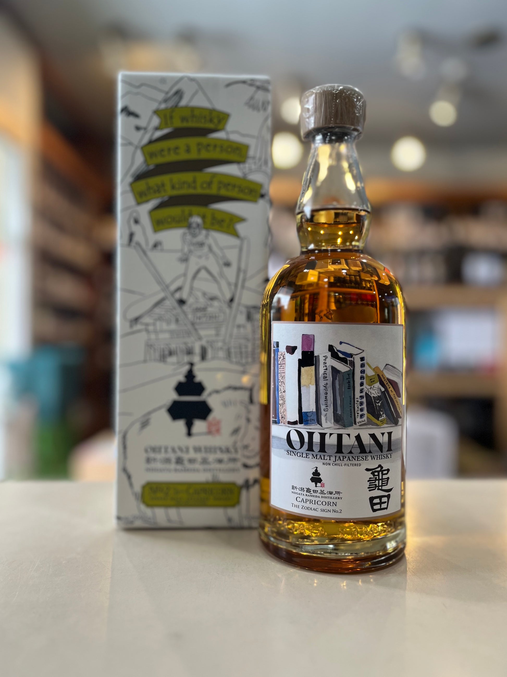 OHTANI WHISKY　新潟亀田 zodiac sign series 『Capricorn』